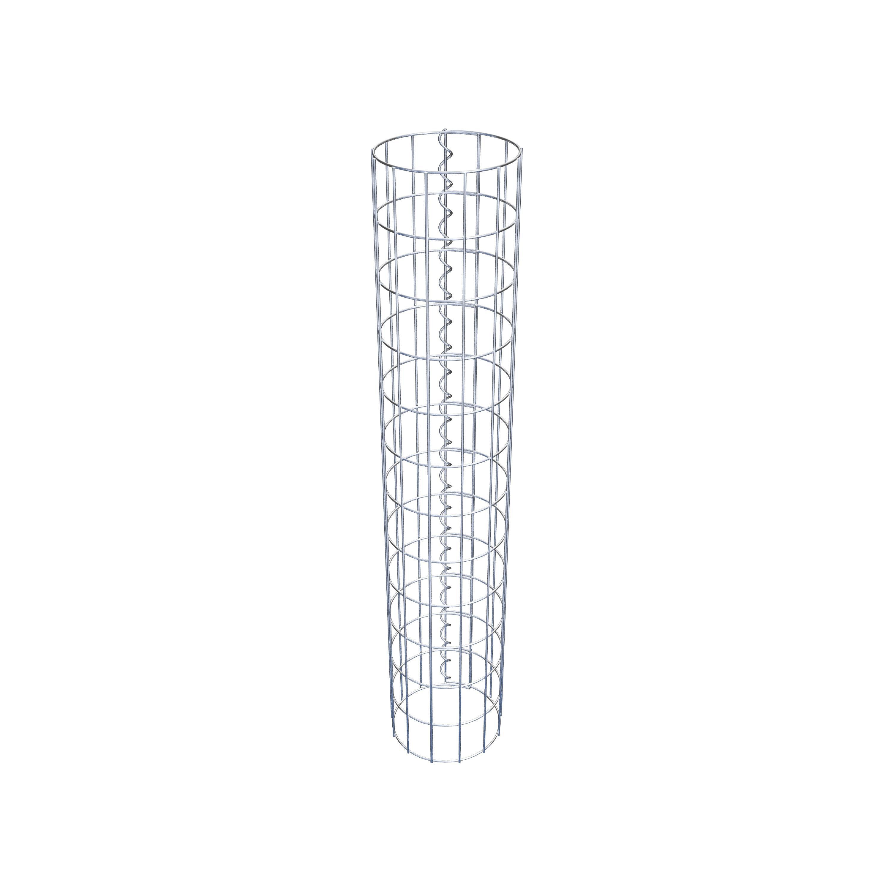 Colonne de gabion diamètre 22 cm, MW 5 x 10 cm ronde