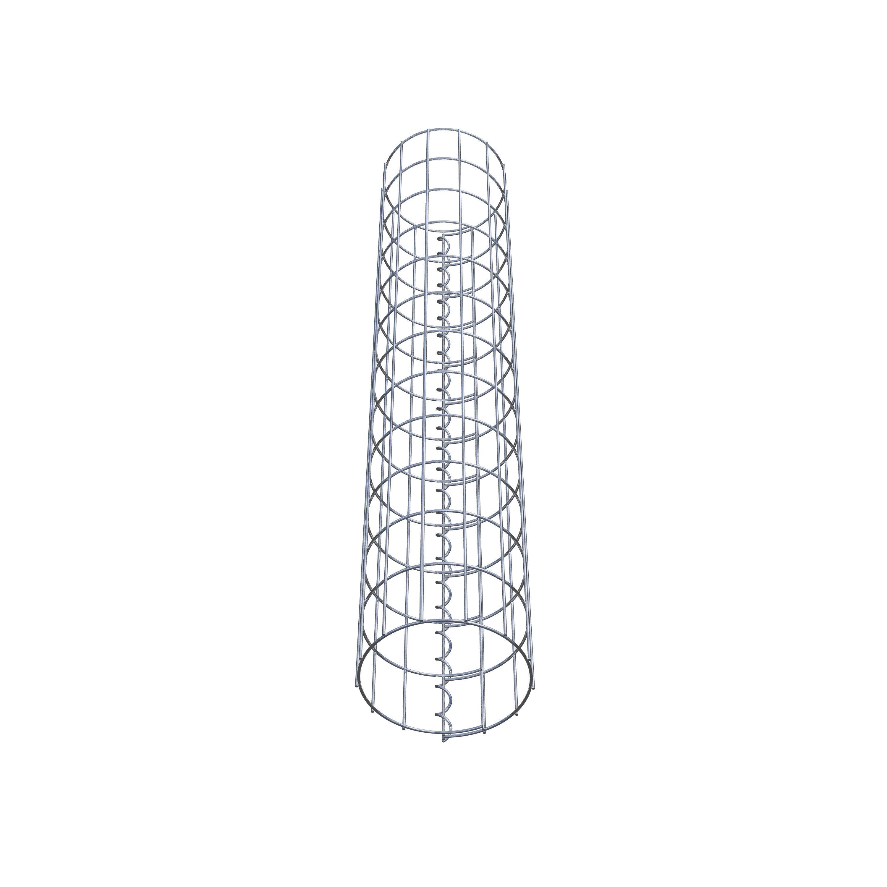 Colonne de gabion diamètre 22 cm, MW 5 x 10 cm ronde