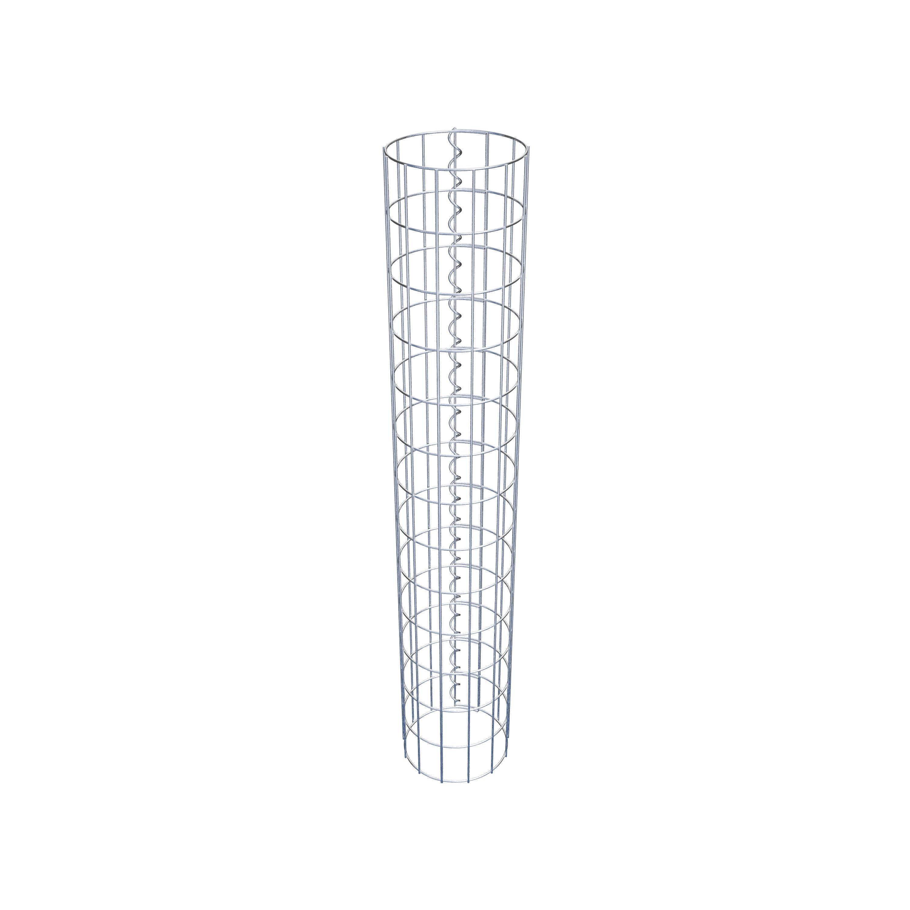 Colonne de gabion diamètre 22 cm, MW 5 x 10 cm ronde