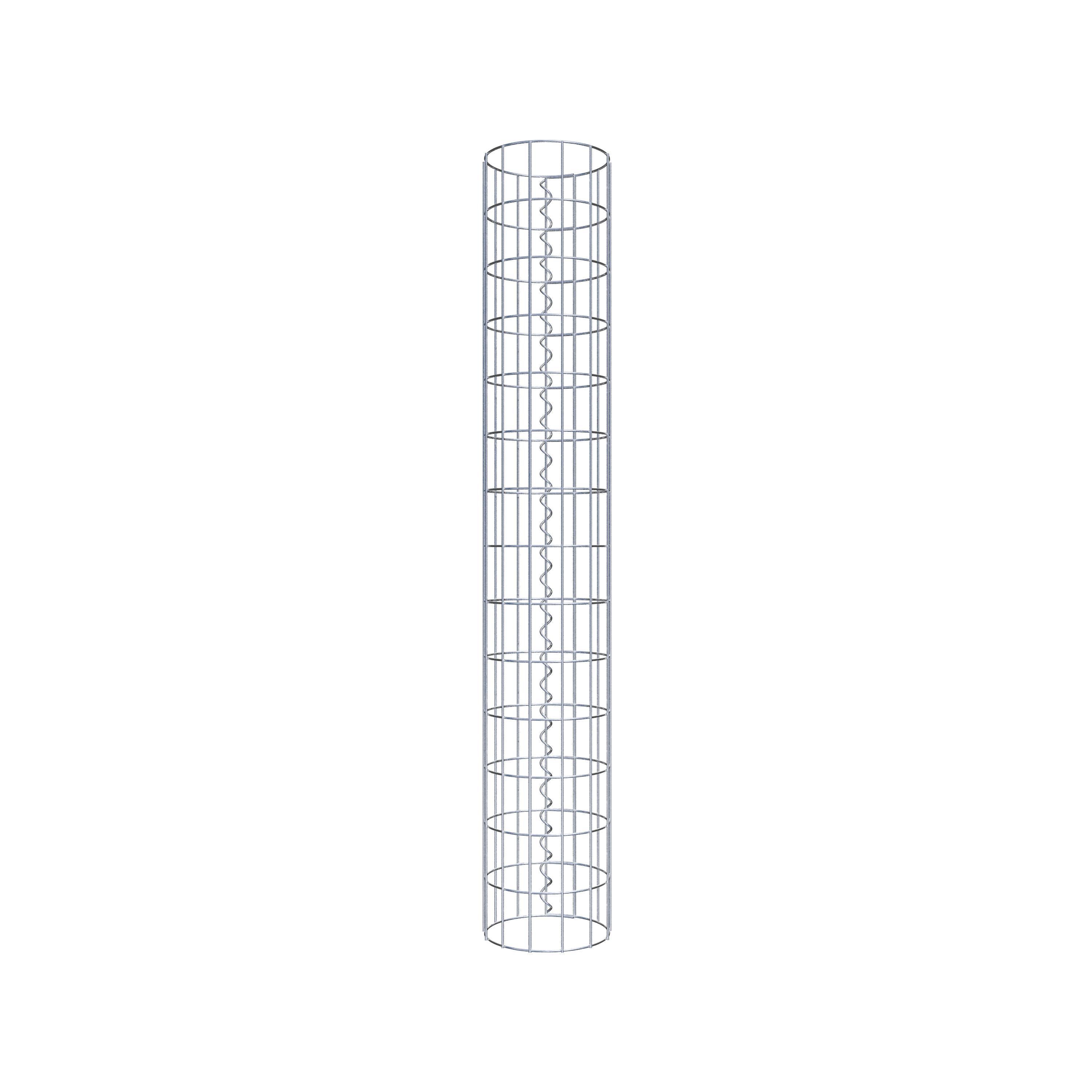 Colonne de gabion diamètre 22 cm, MW 5 x 10 cm ronde