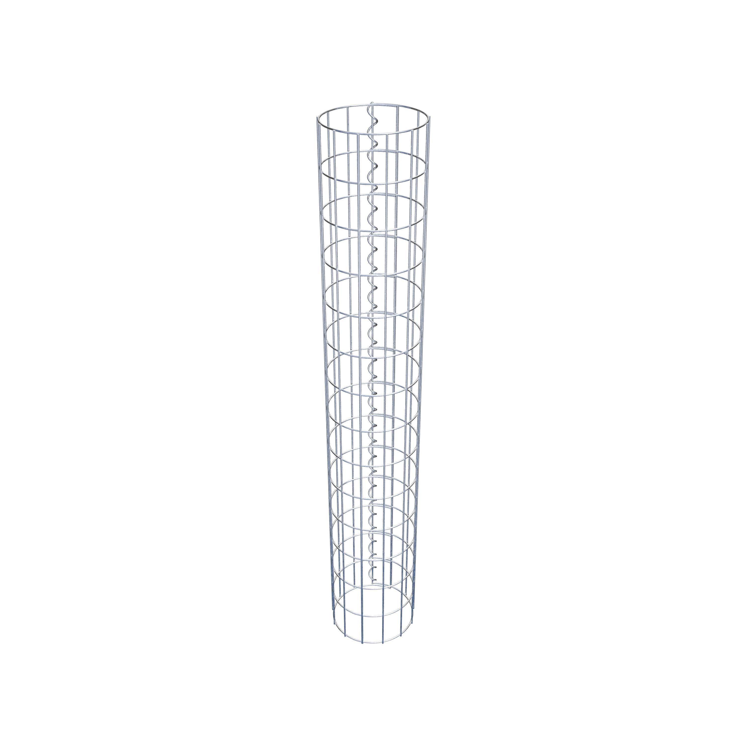 Colonne de gabion diamètre 22 cm, MW 5 x 10 cm ronde