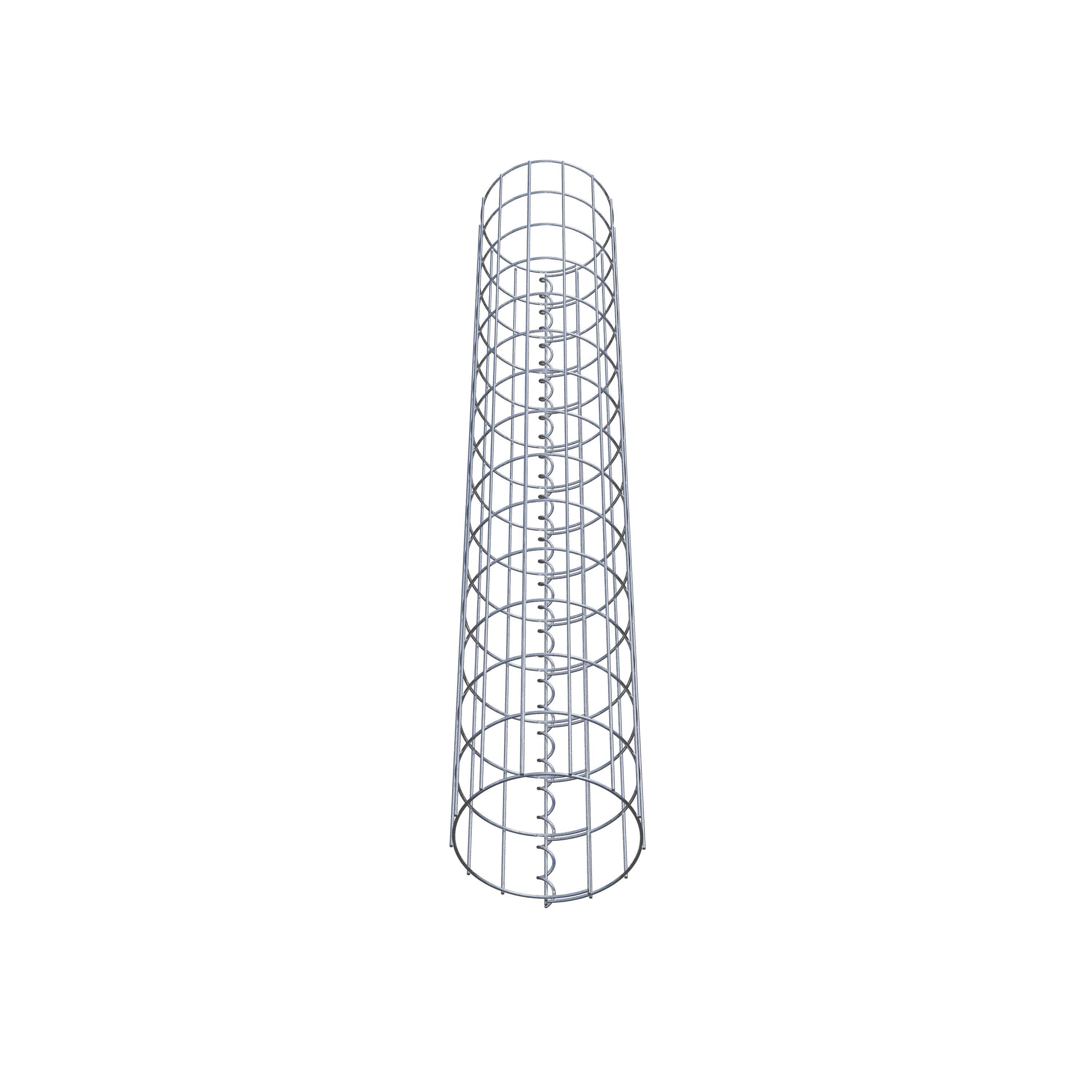 Colonne de gabion diamètre 22 cm, MW 5 x 10 cm ronde