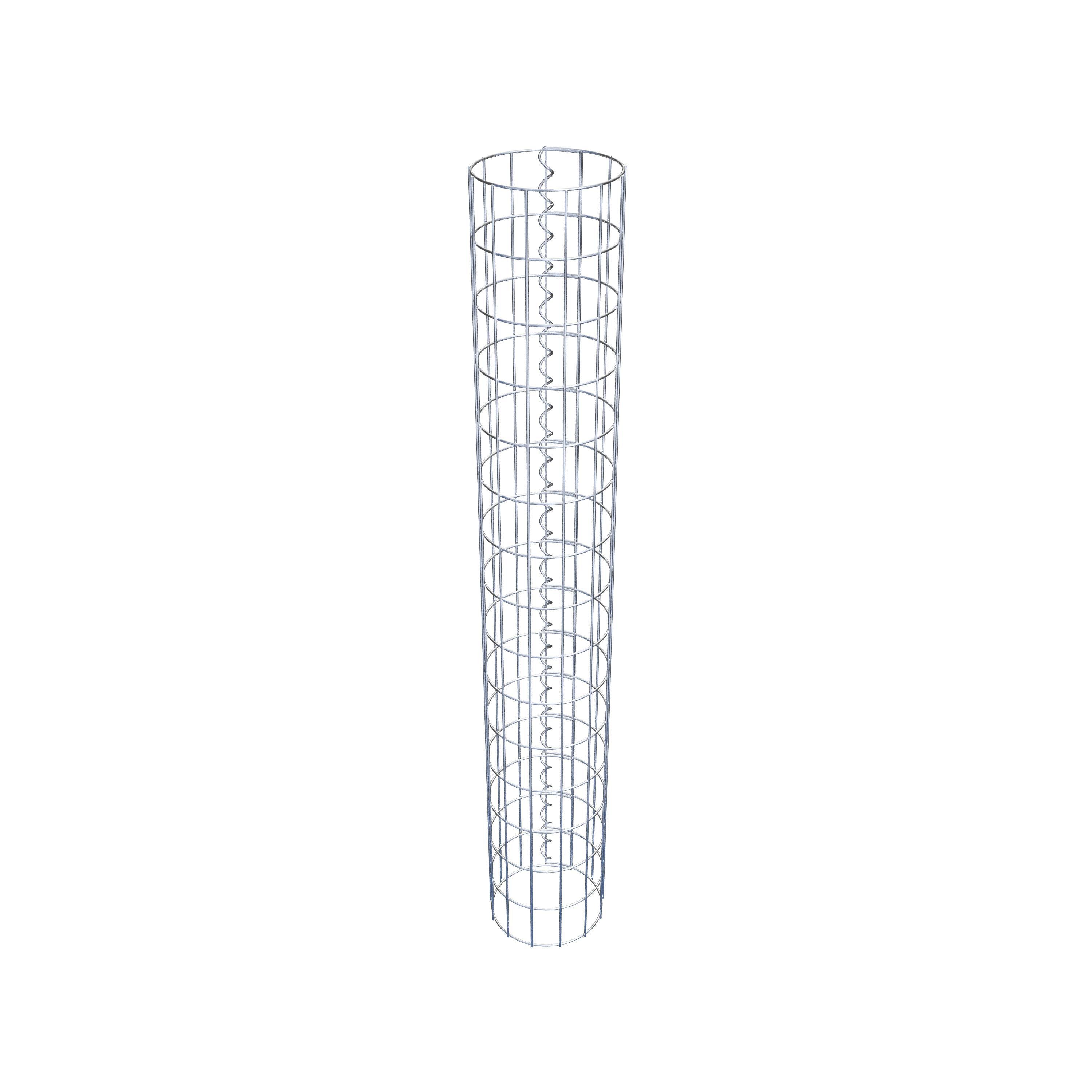 Colonne de gabion diamètre 22 cm, MW 5 x 10 cm ronde