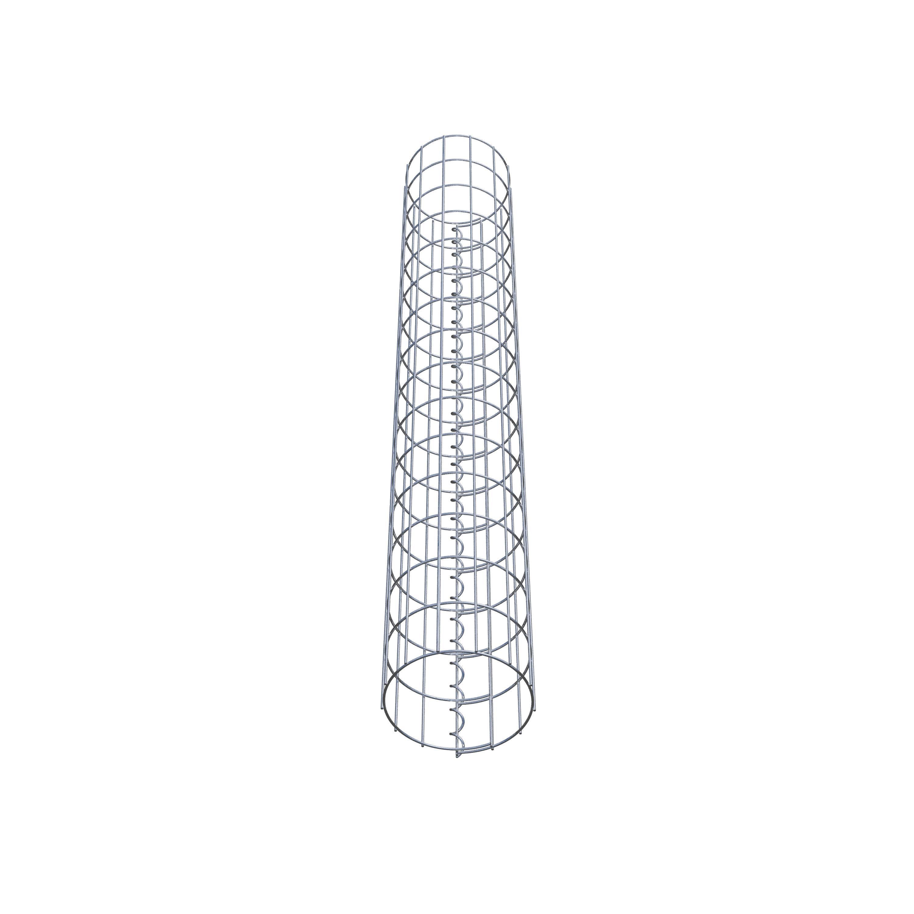 Colonne de gabion diamètre 22 cm, MW 5 x 10 cm ronde