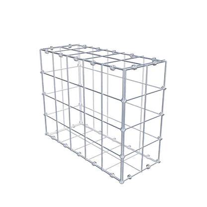 Gabion 50 cm x 40 cm x 20 cm (L x H x P), mailles 10 x 10 cm, anneau en spirale