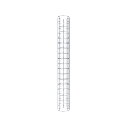 Gabionensäule Durchmesser 22 cm, MW 5 x 10 cm rund