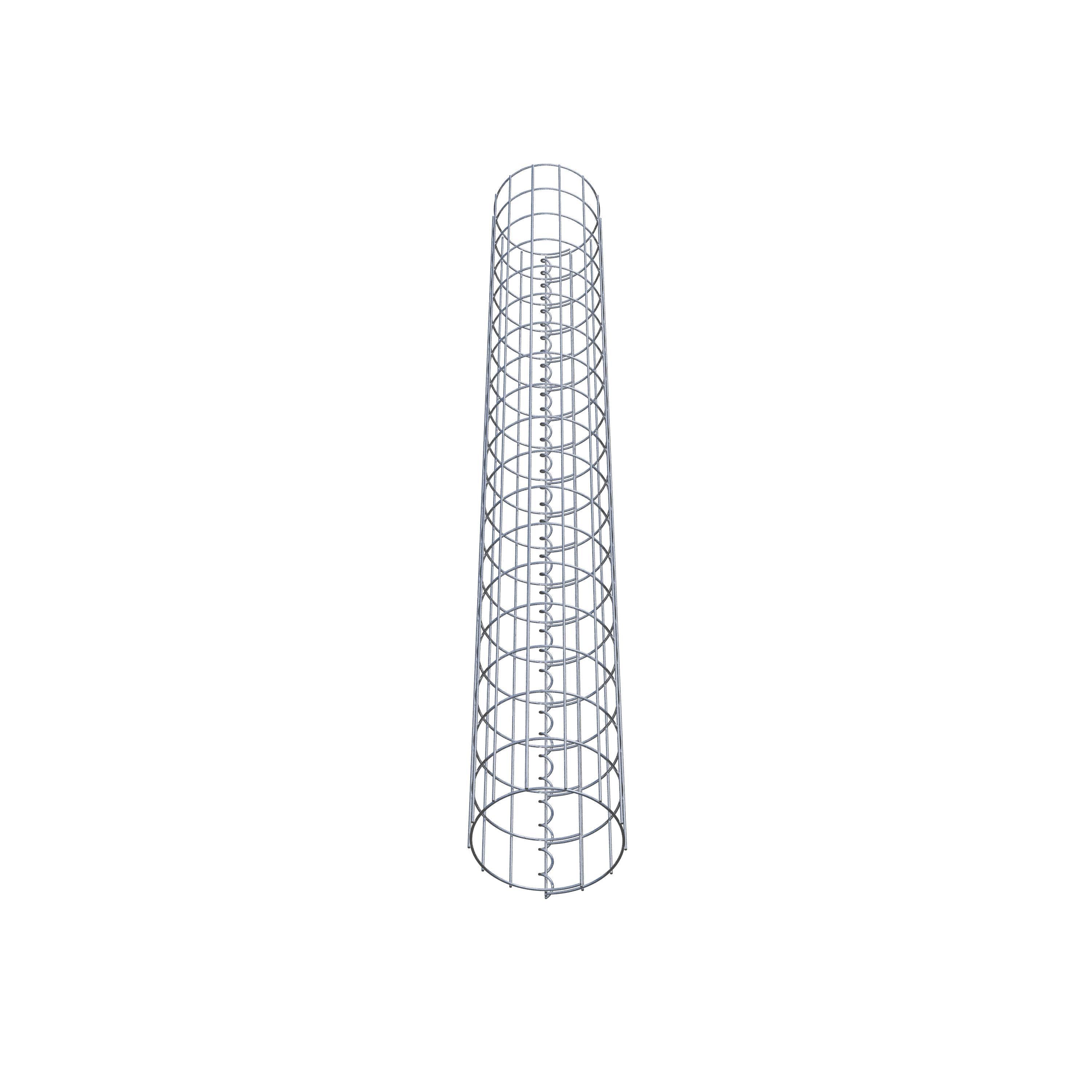 Colonne de gabion diamètre 22 cm, MW 5 x 10 cm ronde