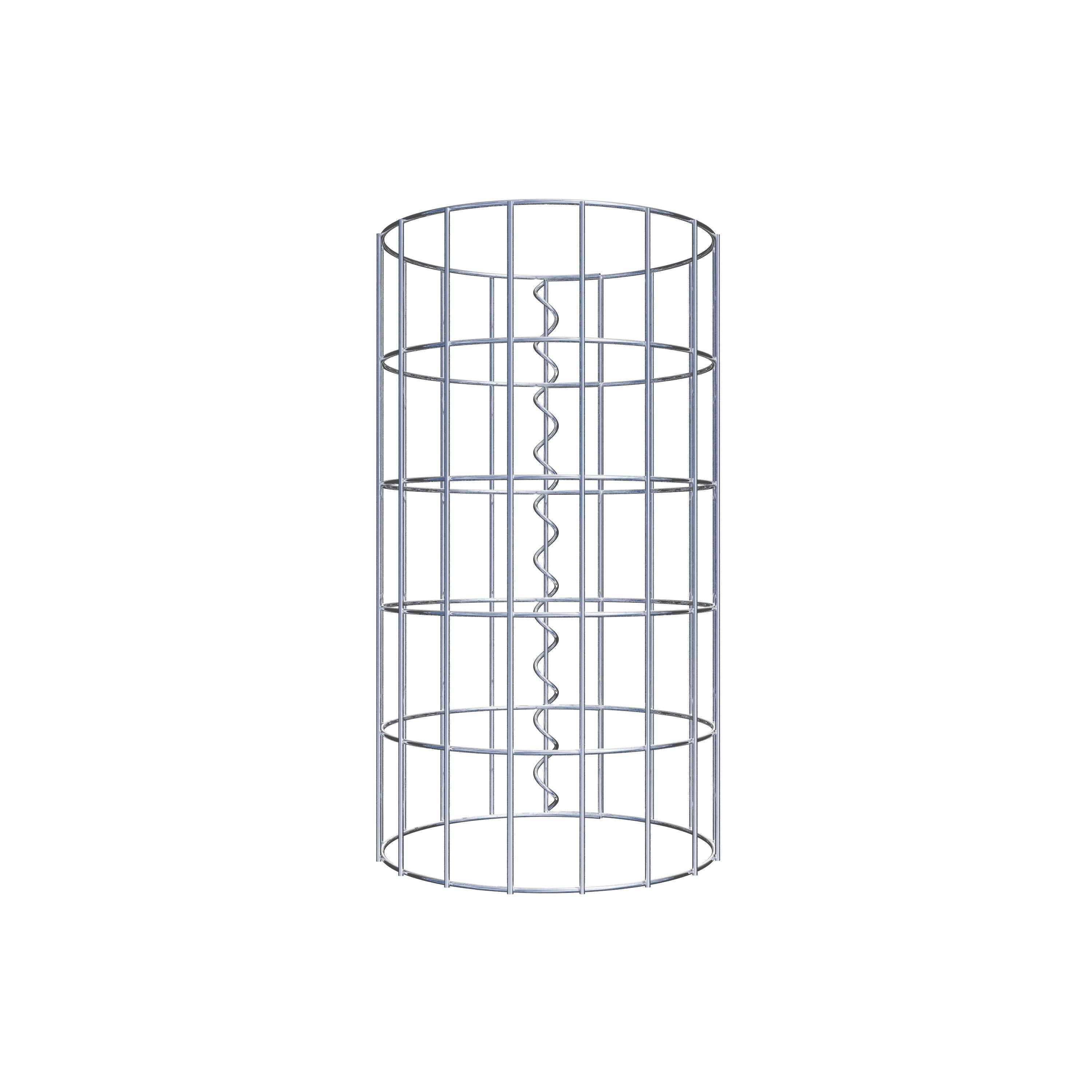 Colonne de gabion diamètre 27 cm, MW 5 x 10 cm ronde