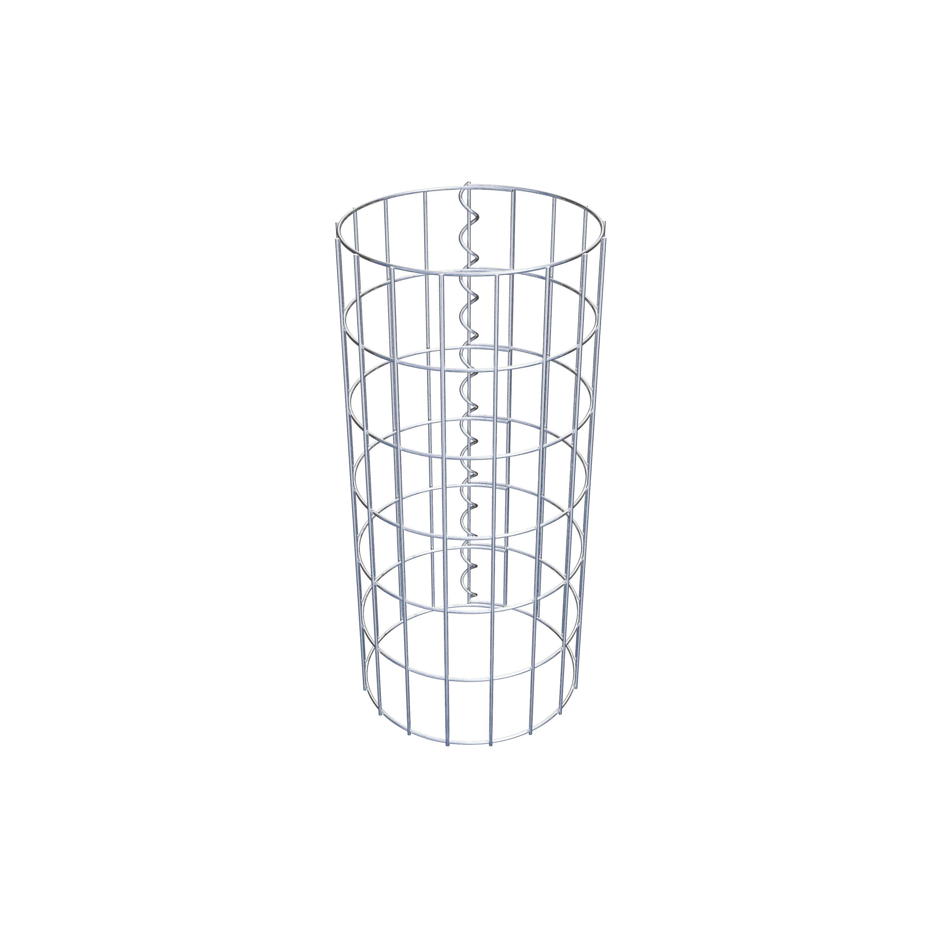 Colonne de gabion diamètre 27 cm, MW 5 x 10 cm ronde