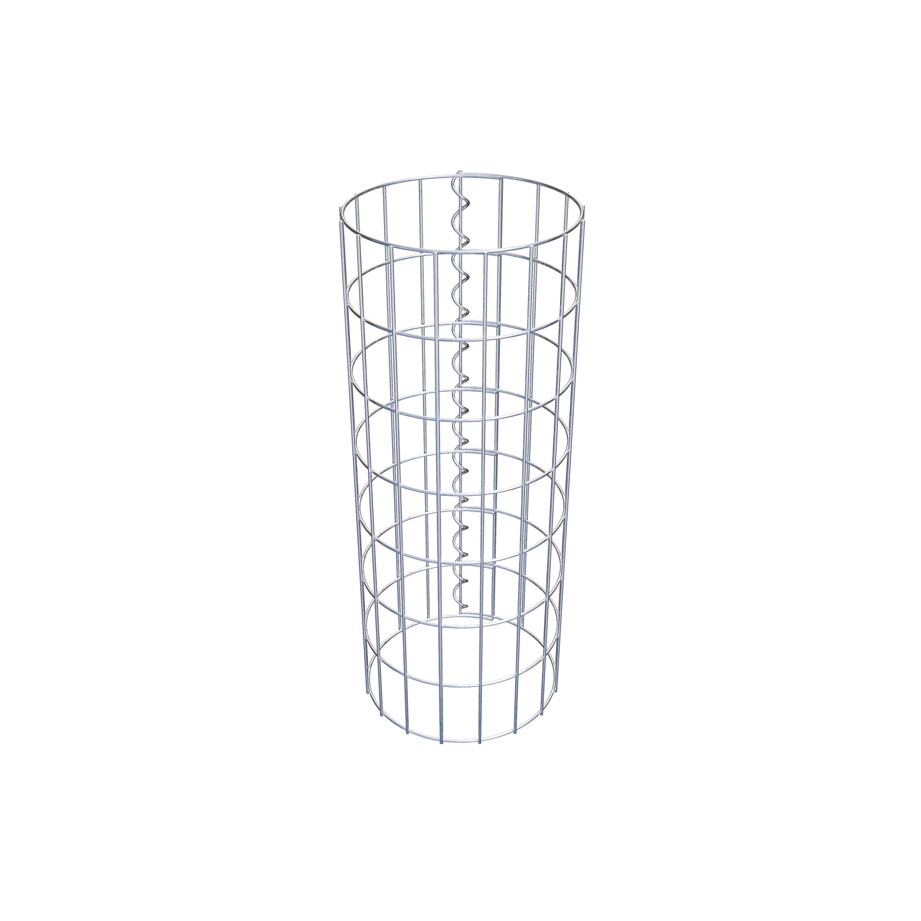 Colonne de gabion diamètre 27 cm, MW 5 x 10 cm ronde