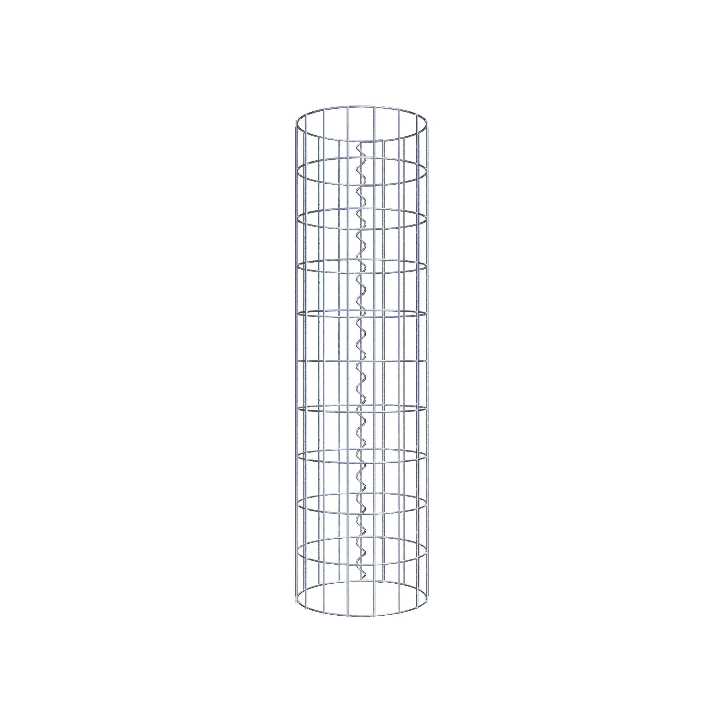 Colonne de gabion diamètre 27 cm, MW 5 x 10 cm ronde