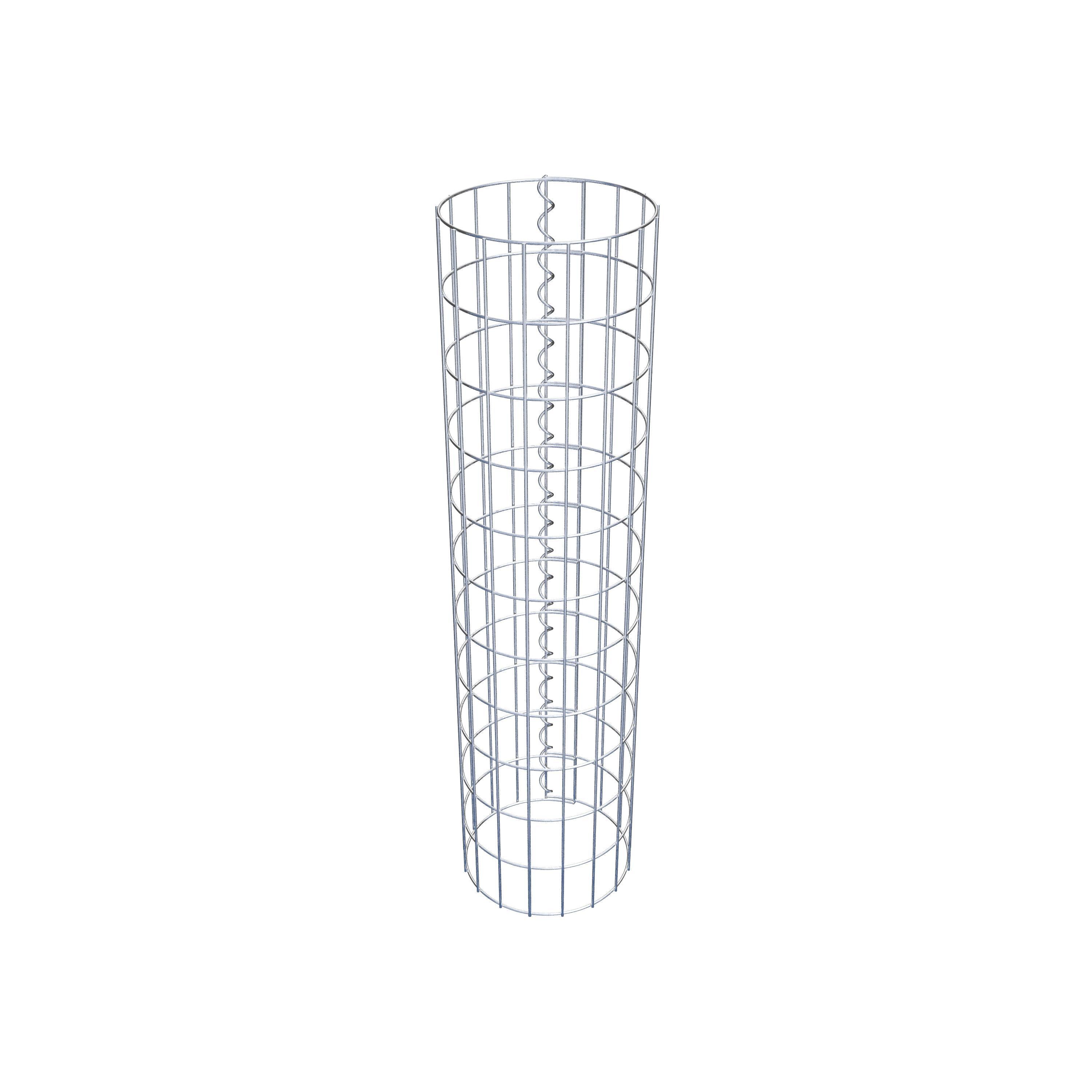 Colonne de gabion diamètre 27 cm, MW 5 x 10 cm ronde