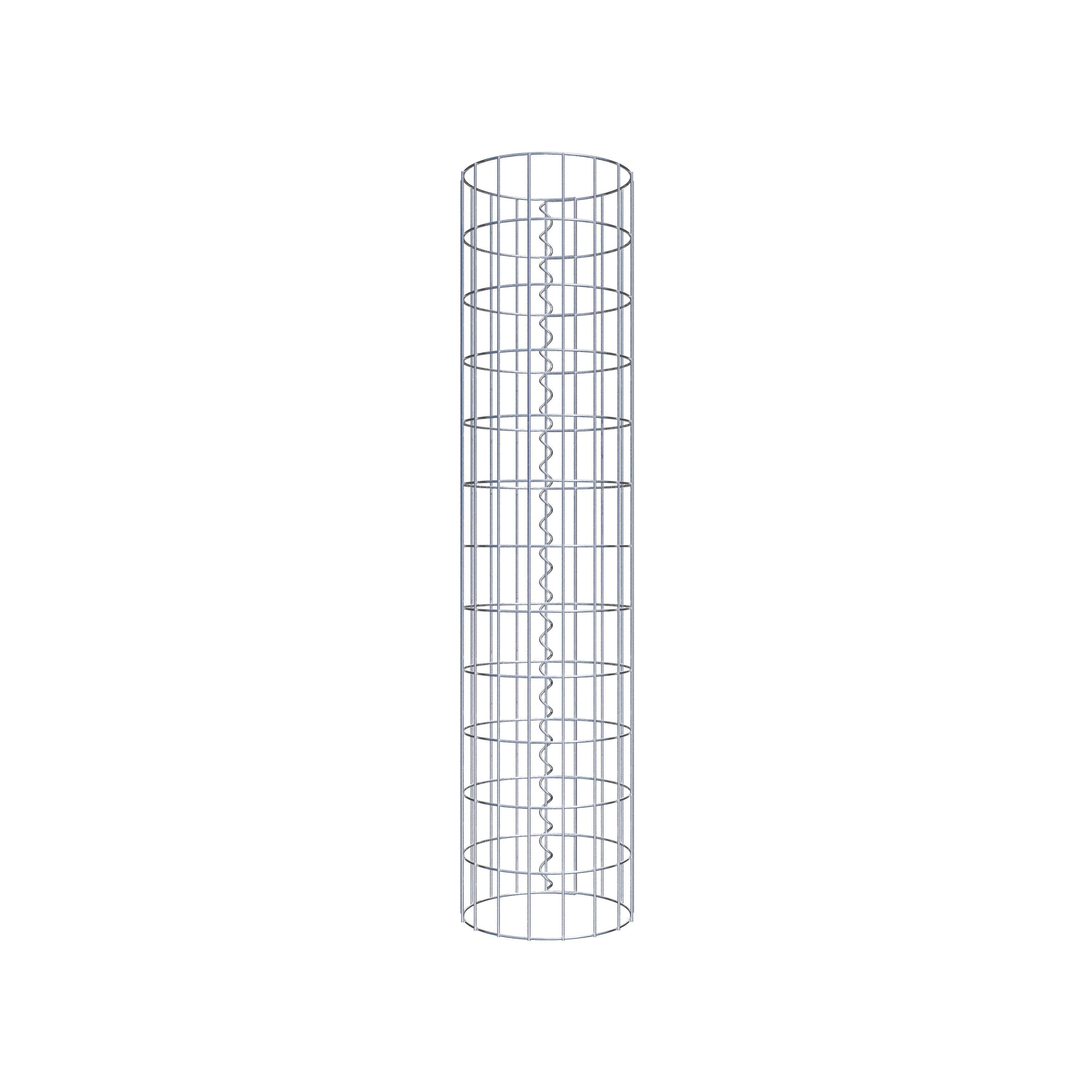 Colonne de gabion diamètre 27 cm, MW 5 x 10 cm ronde