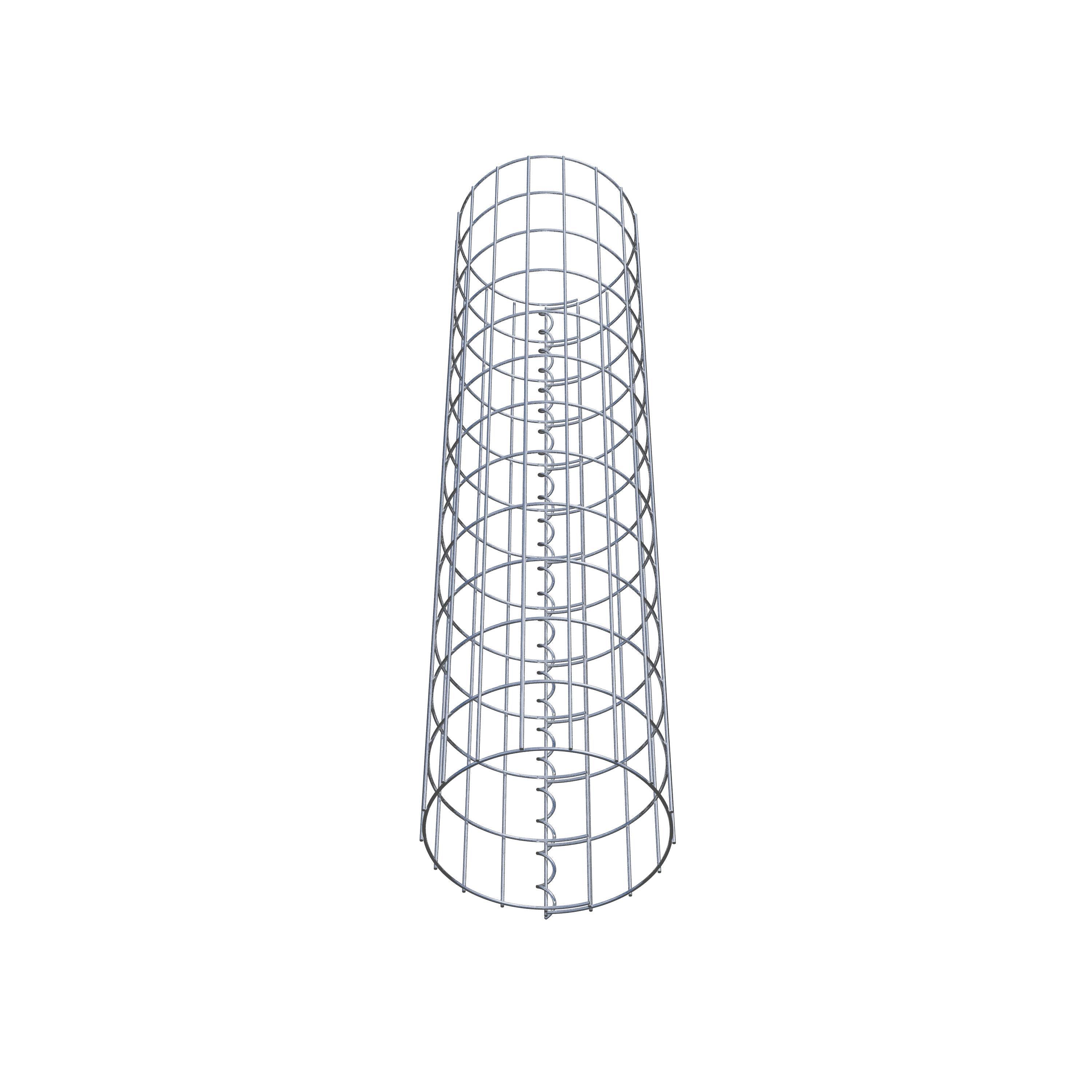 Colonne de gabion diamètre 27 cm, MW 5 x 10 cm ronde