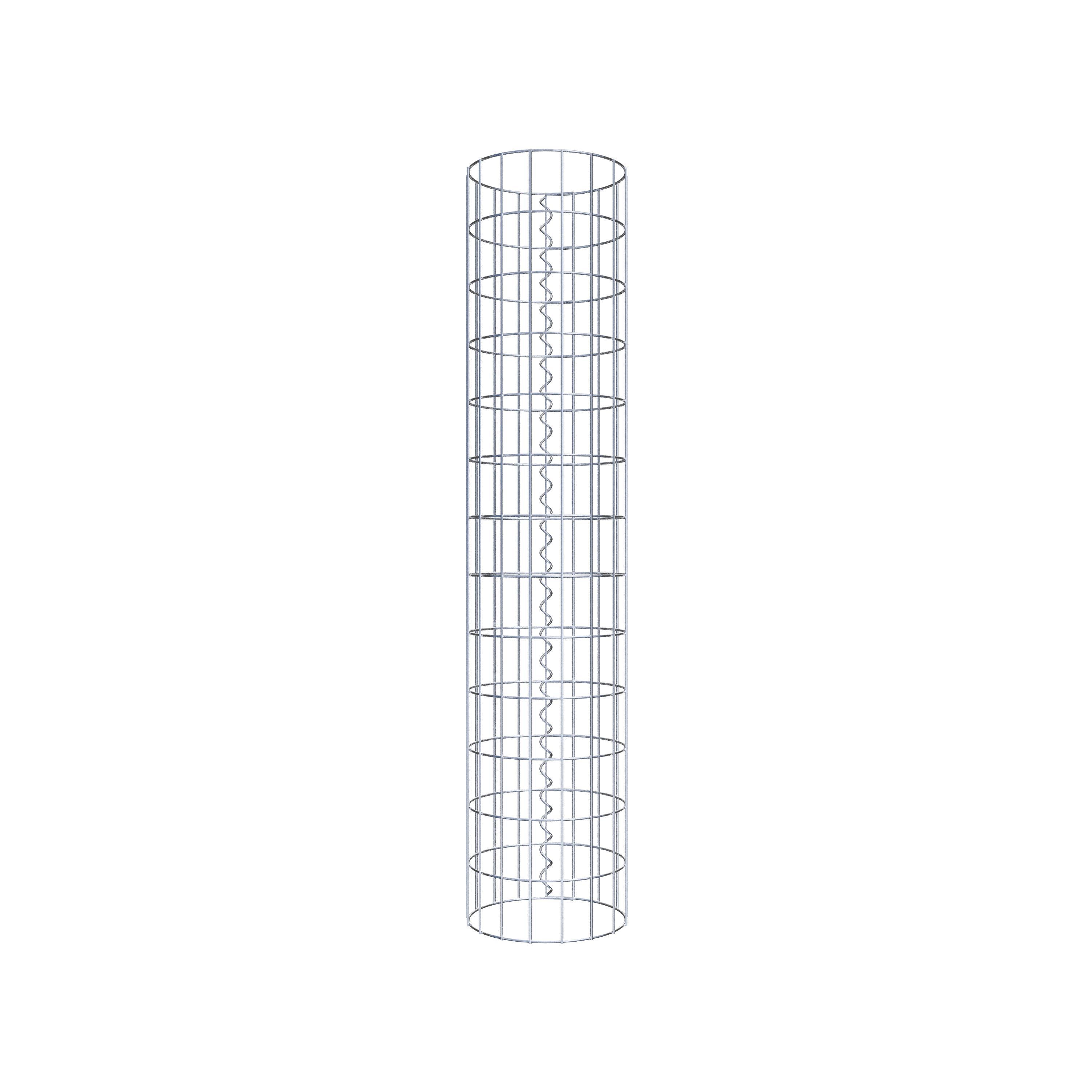 Colonne de gabion diamètre 27 cm, MW 5 x 10 cm ronde