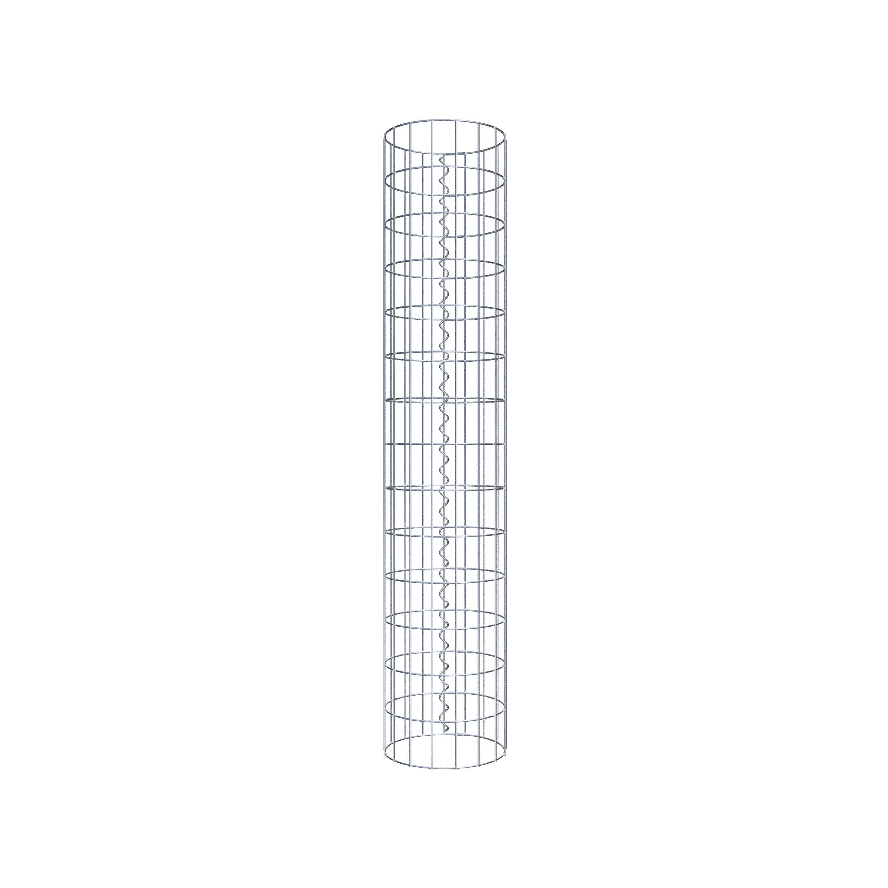 Colonne de gabion diamètre 27 cm, MW 5 x 10 cm ronde