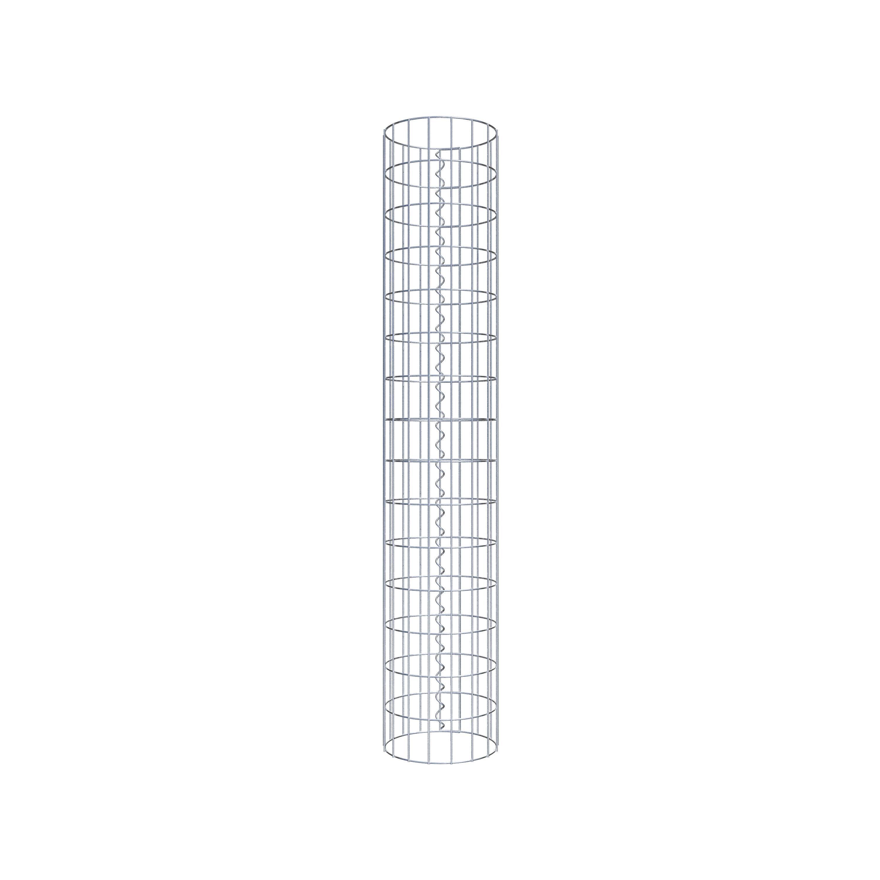 Colonne de gabion diamètre 27 cm, MW 5 x 10 cm ronde