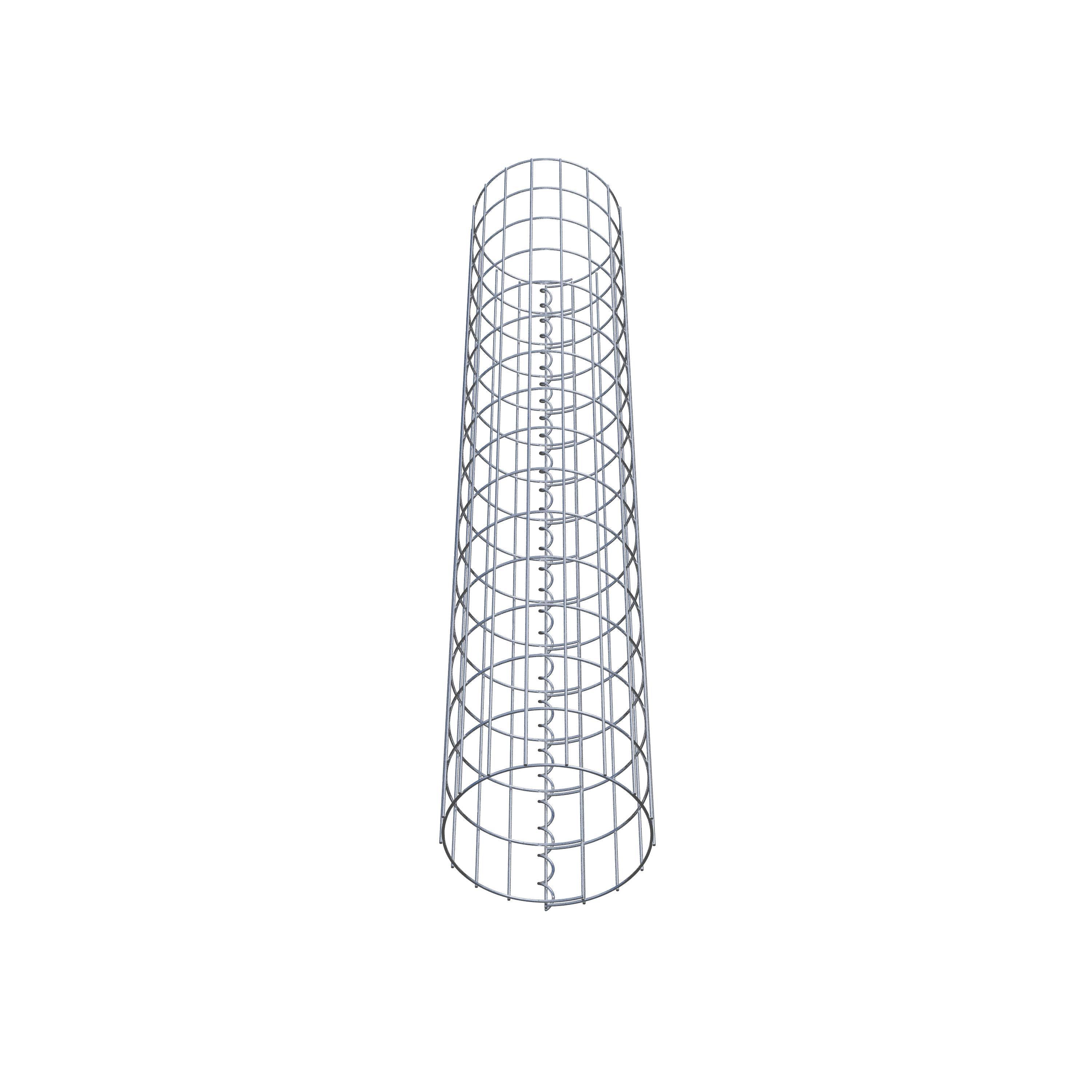 Colonne de gabion diamètre 27 cm, MW 5 x 10 cm ronde