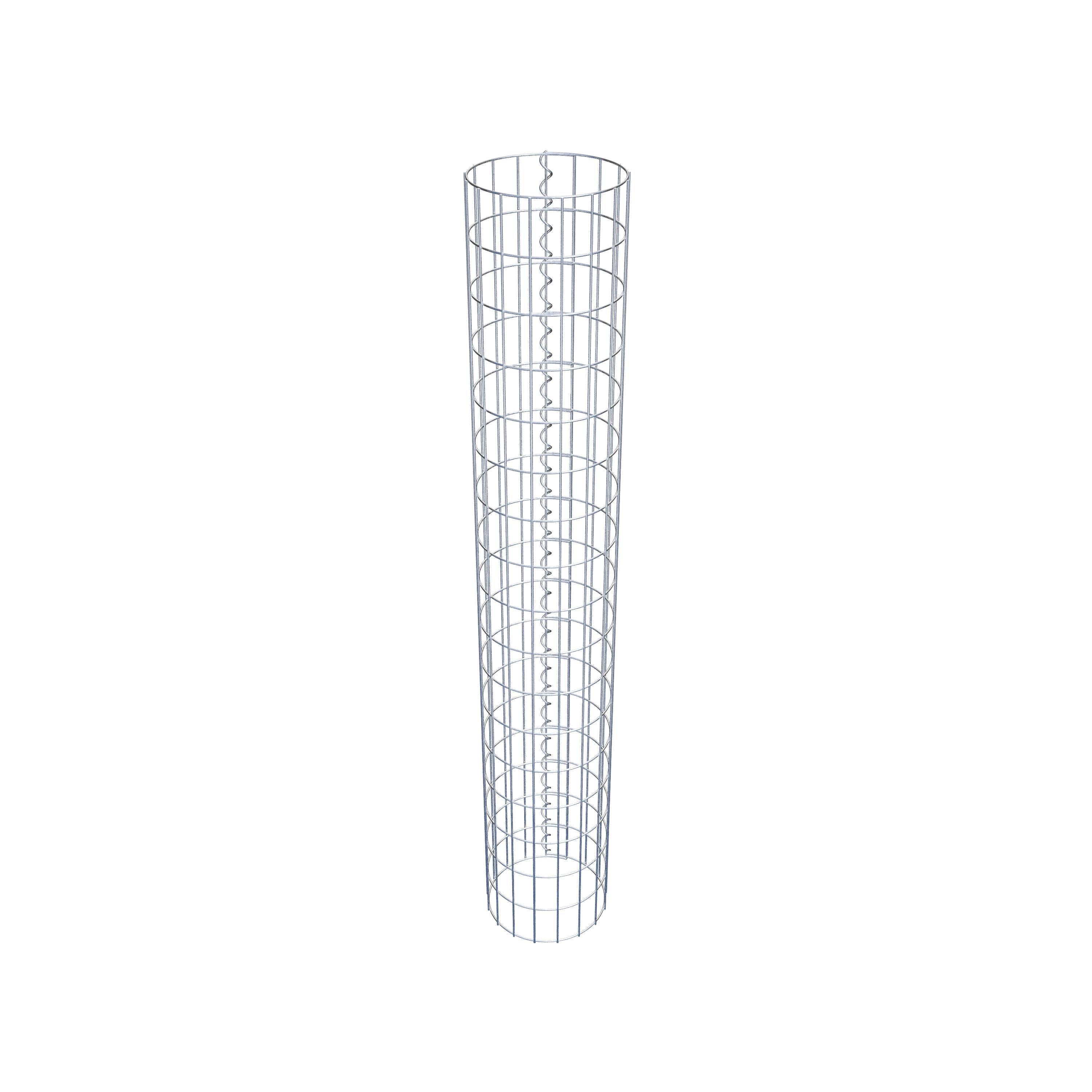 Colonne de gabion diamètre 27 cm, MW 5 x 10 cm ronde