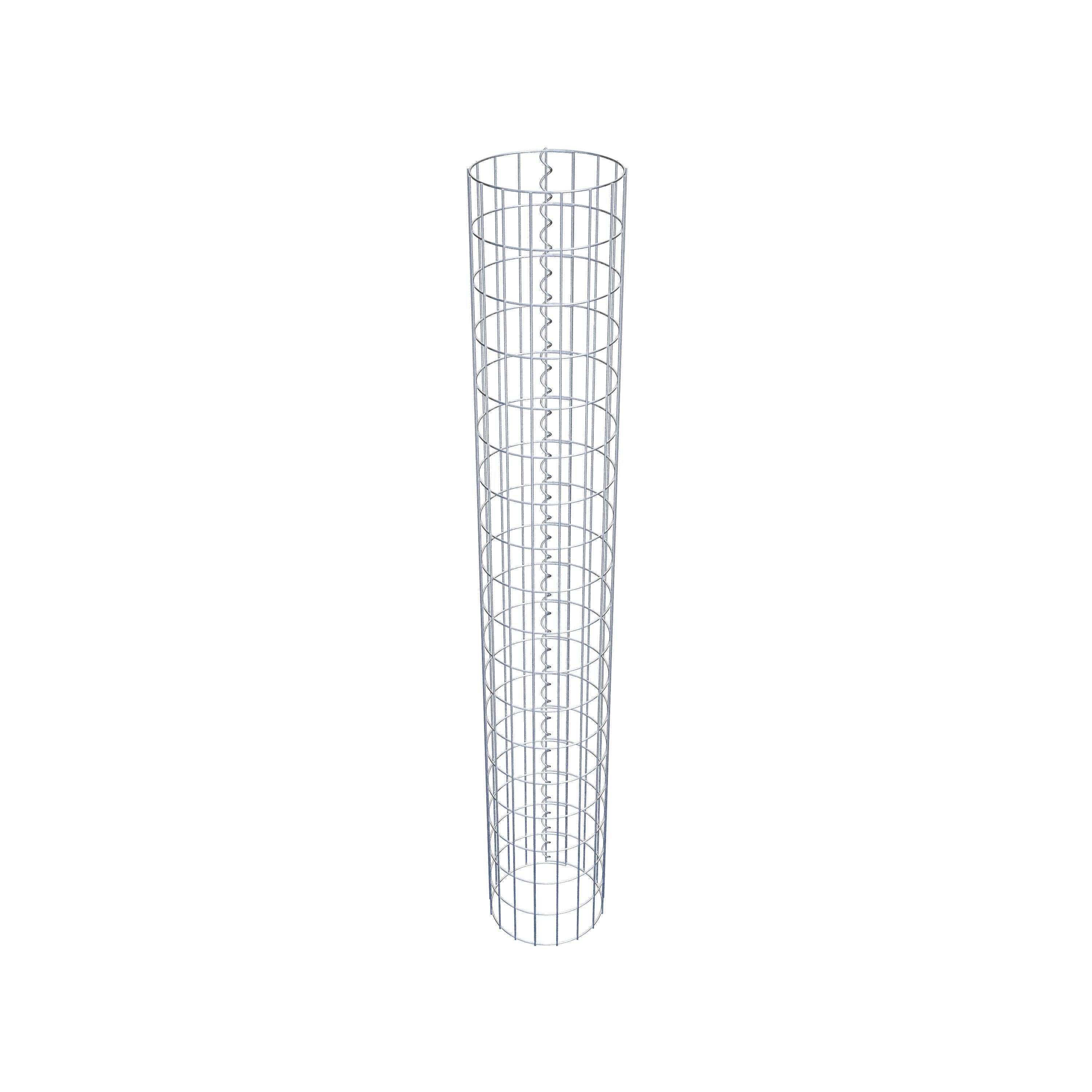 Colonne de gabion diamètre 27 cm, MW 5 x 10 cm ronde