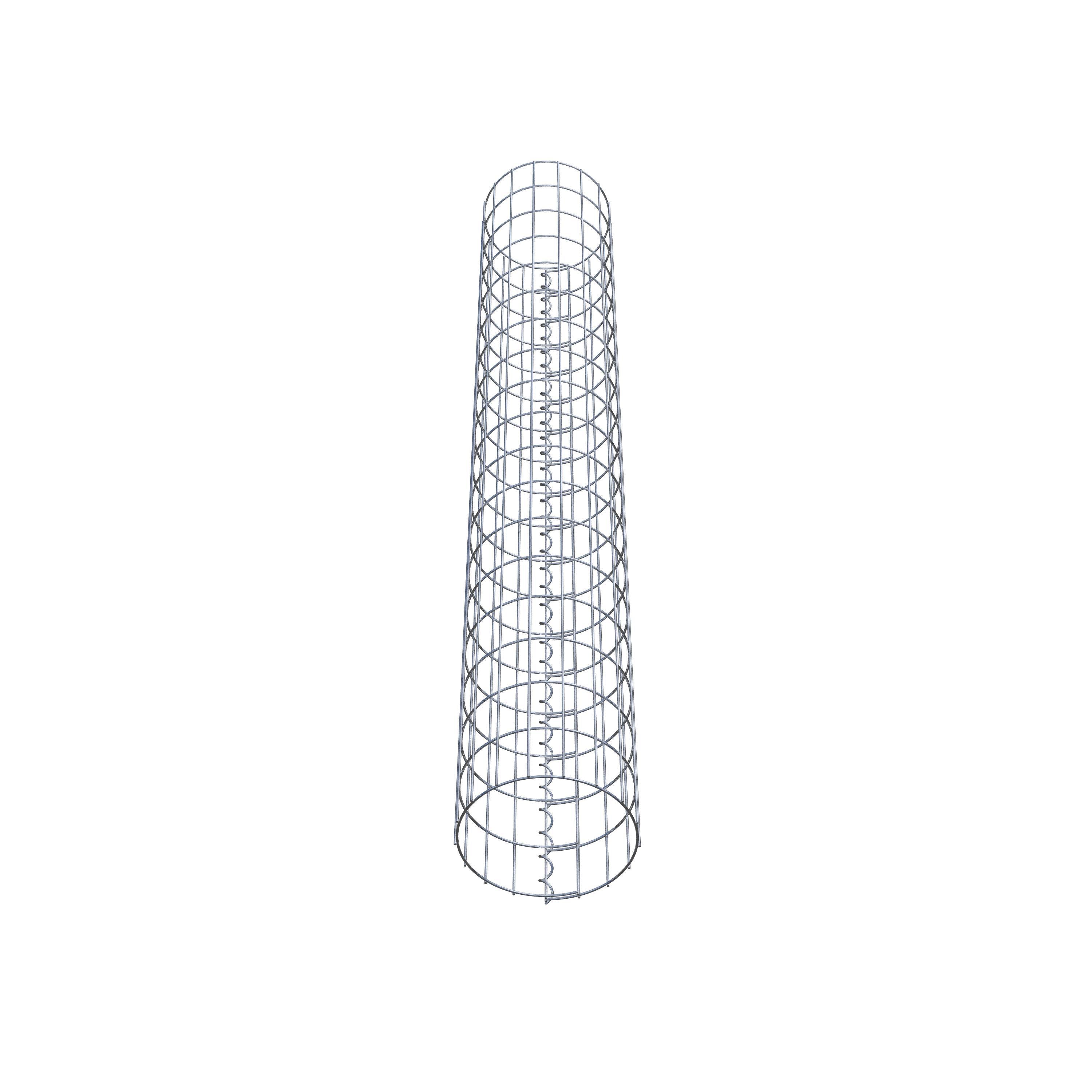 Colonne de gabion diamètre 27 cm, MW 5 x 10 cm ronde