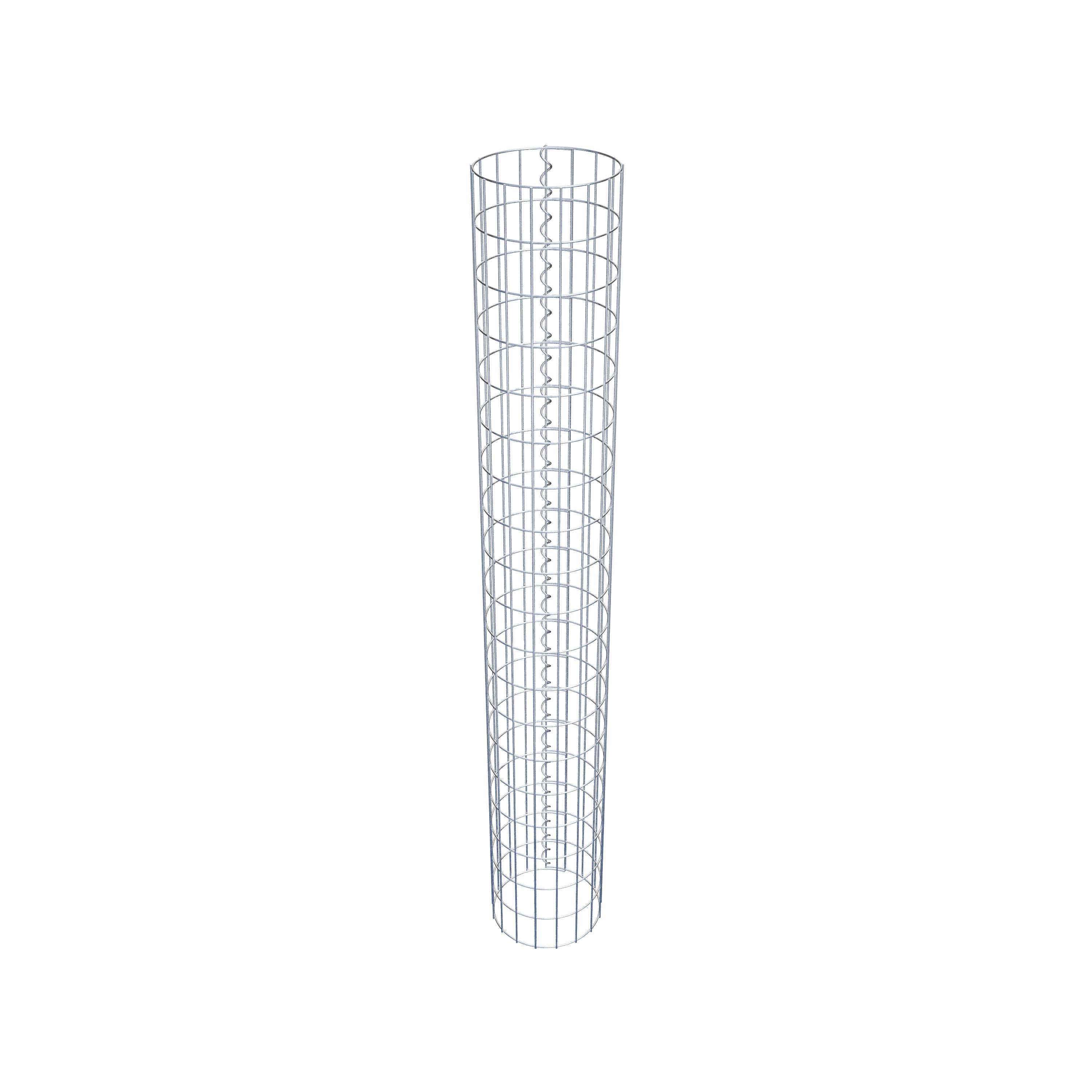 Colonne de gabion diamètre 27 cm, MW 5 x 10 cm ronde