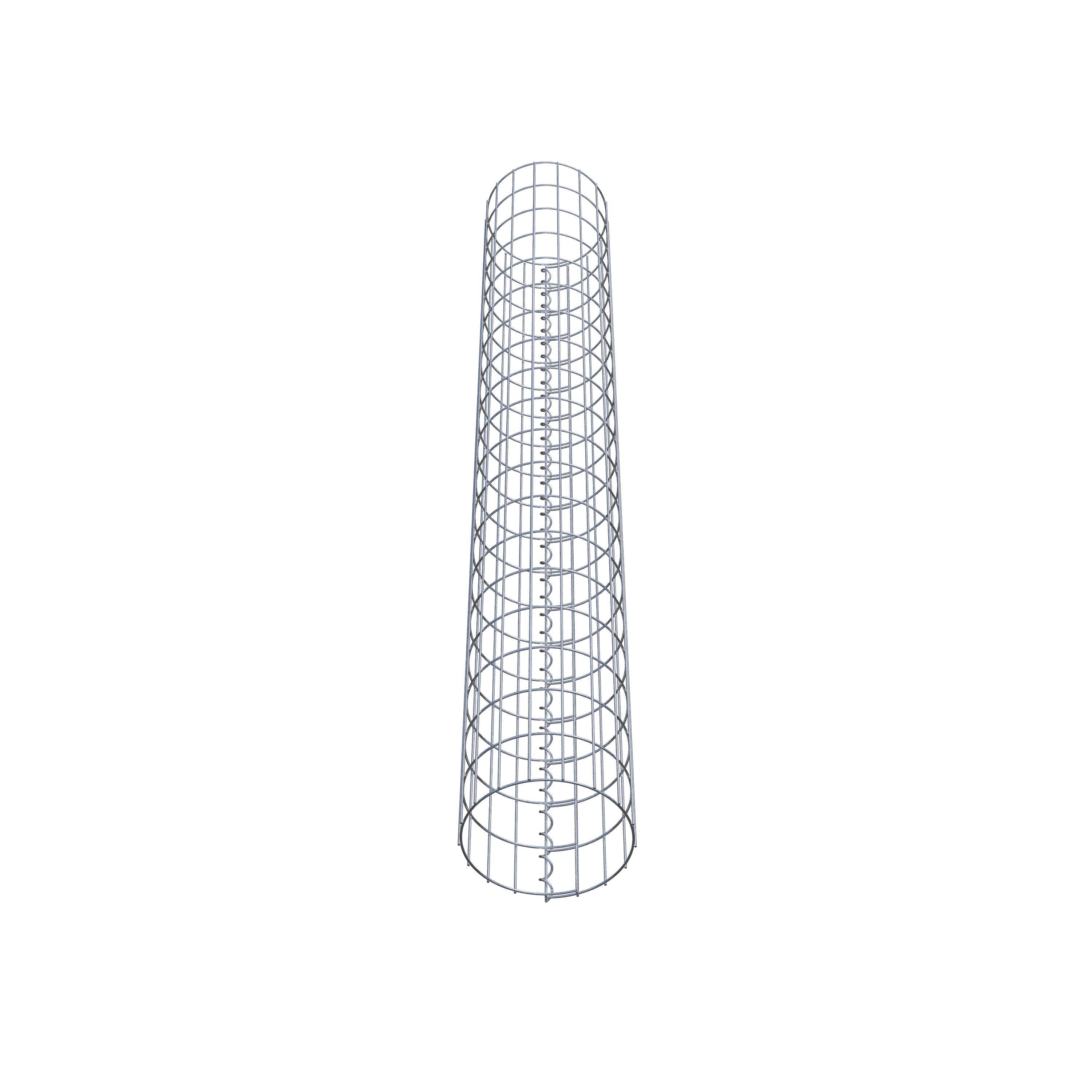 Colonne de gabion diamètre 27 cm, MW 5 x 10 cm ronde