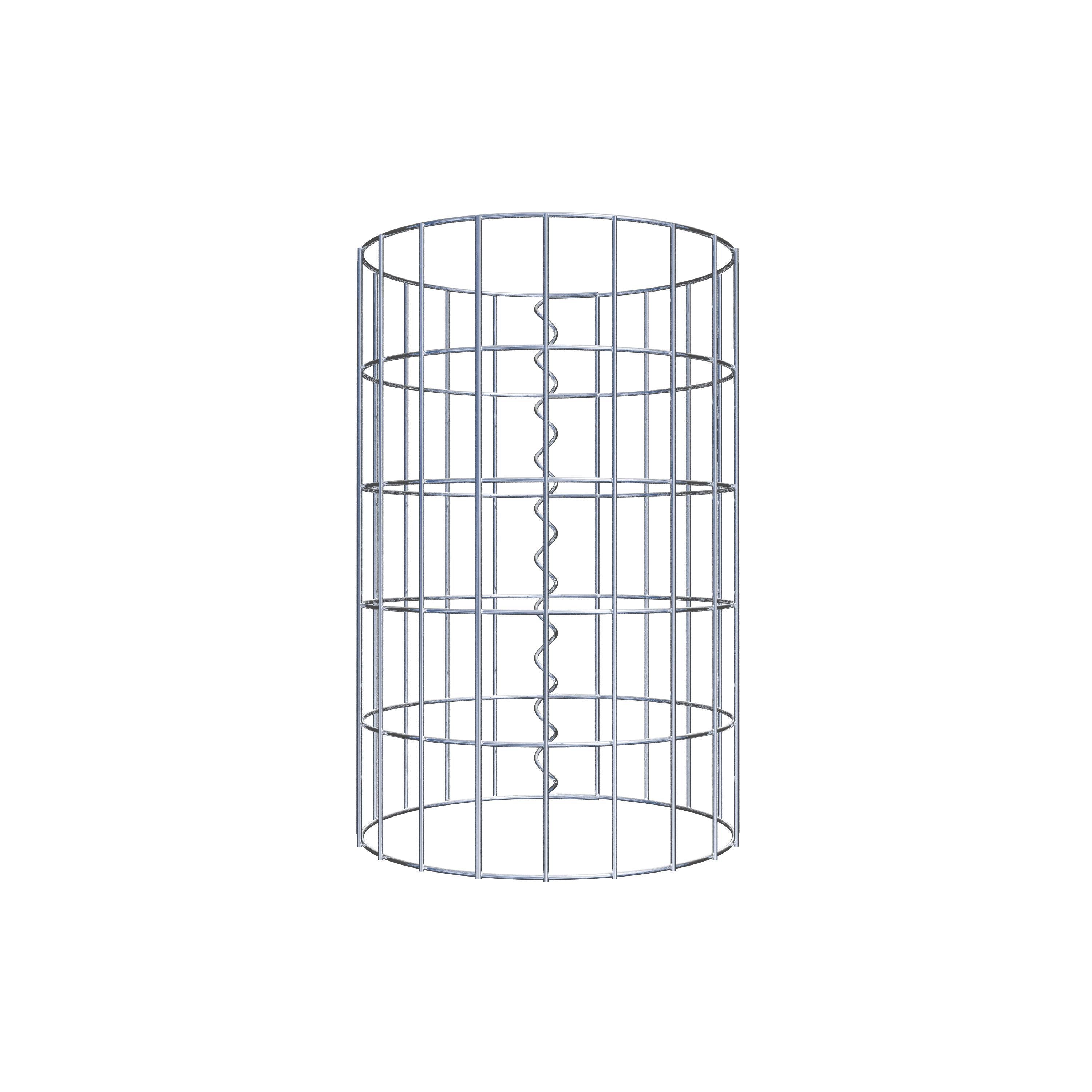 Colonne gabion diamètre 32 cm, MW 5 x 10 cm ronde