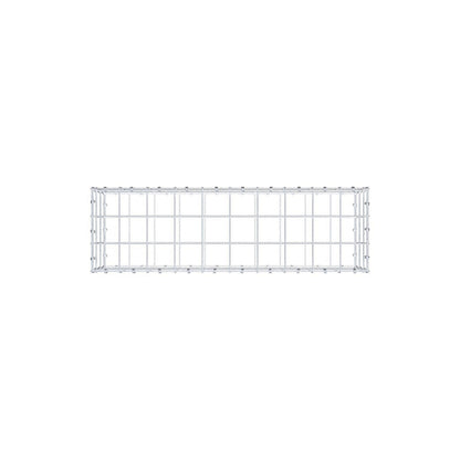 Gabbione 100 cm x 30 cm x 30 cm (L x H x P), maglia 10 x 10 cm, anello a spirale