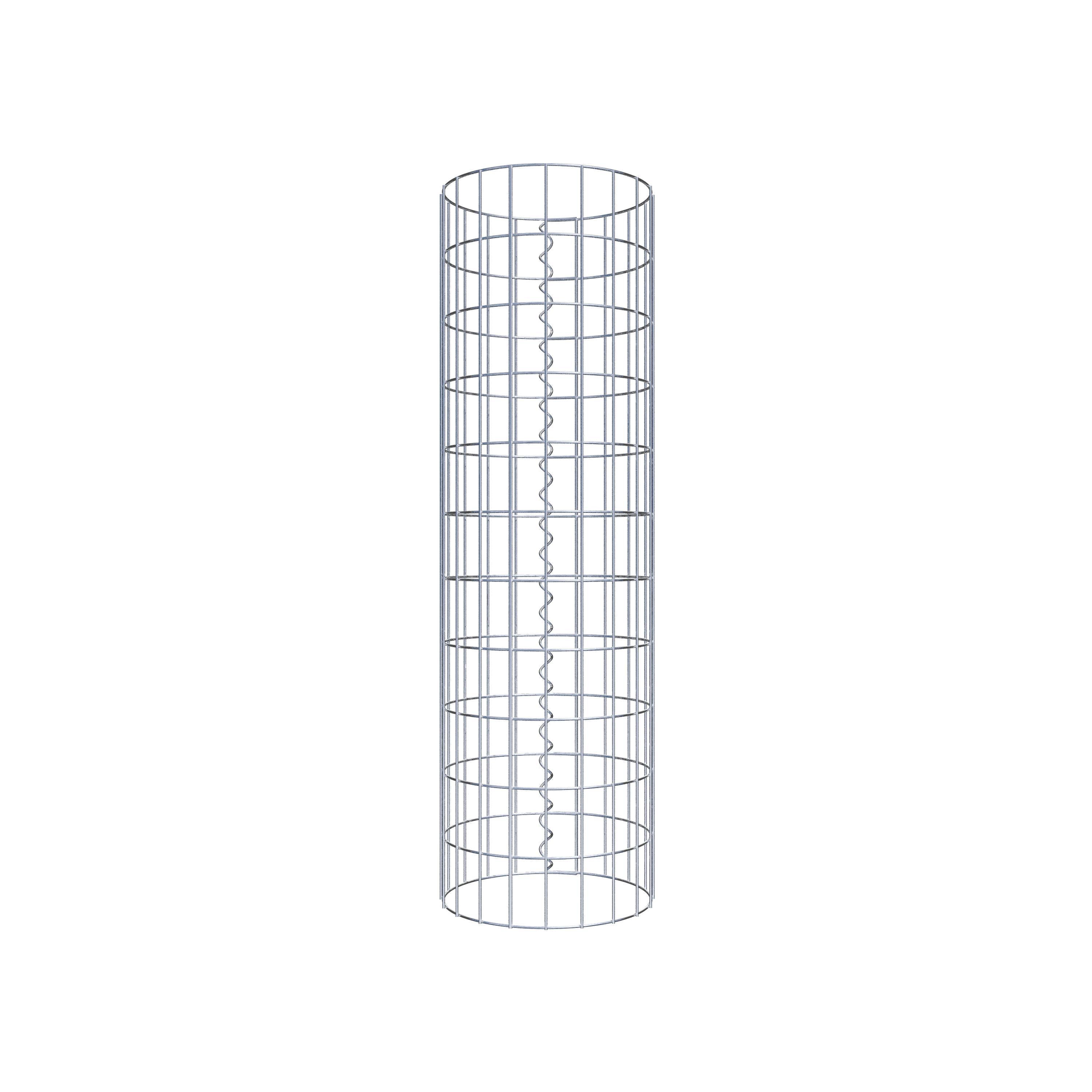 Colonne gabion diamètre 32 cm, MW 5 x 10 cm ronde