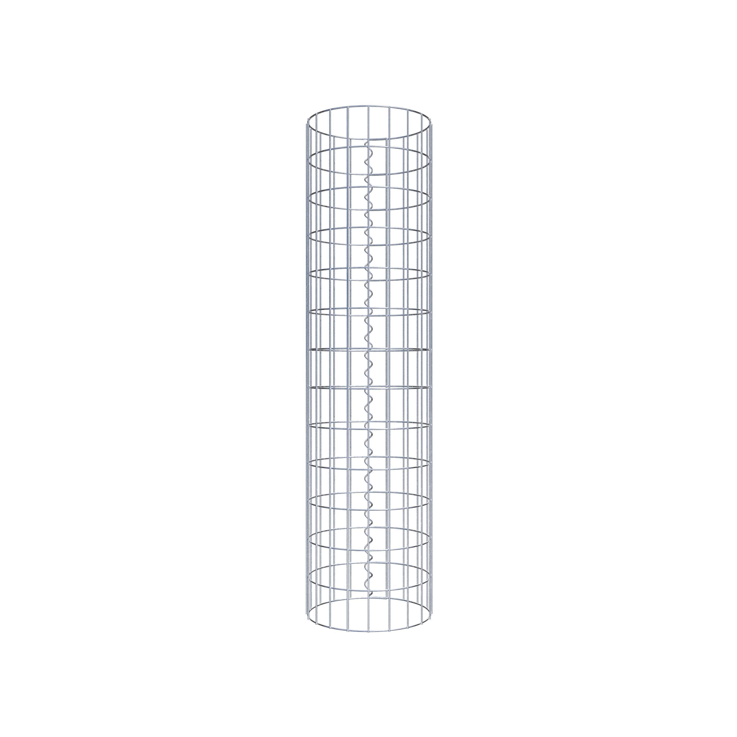 Colonne gabion diamètre 32 cm, MW 5 x 10 cm ronde