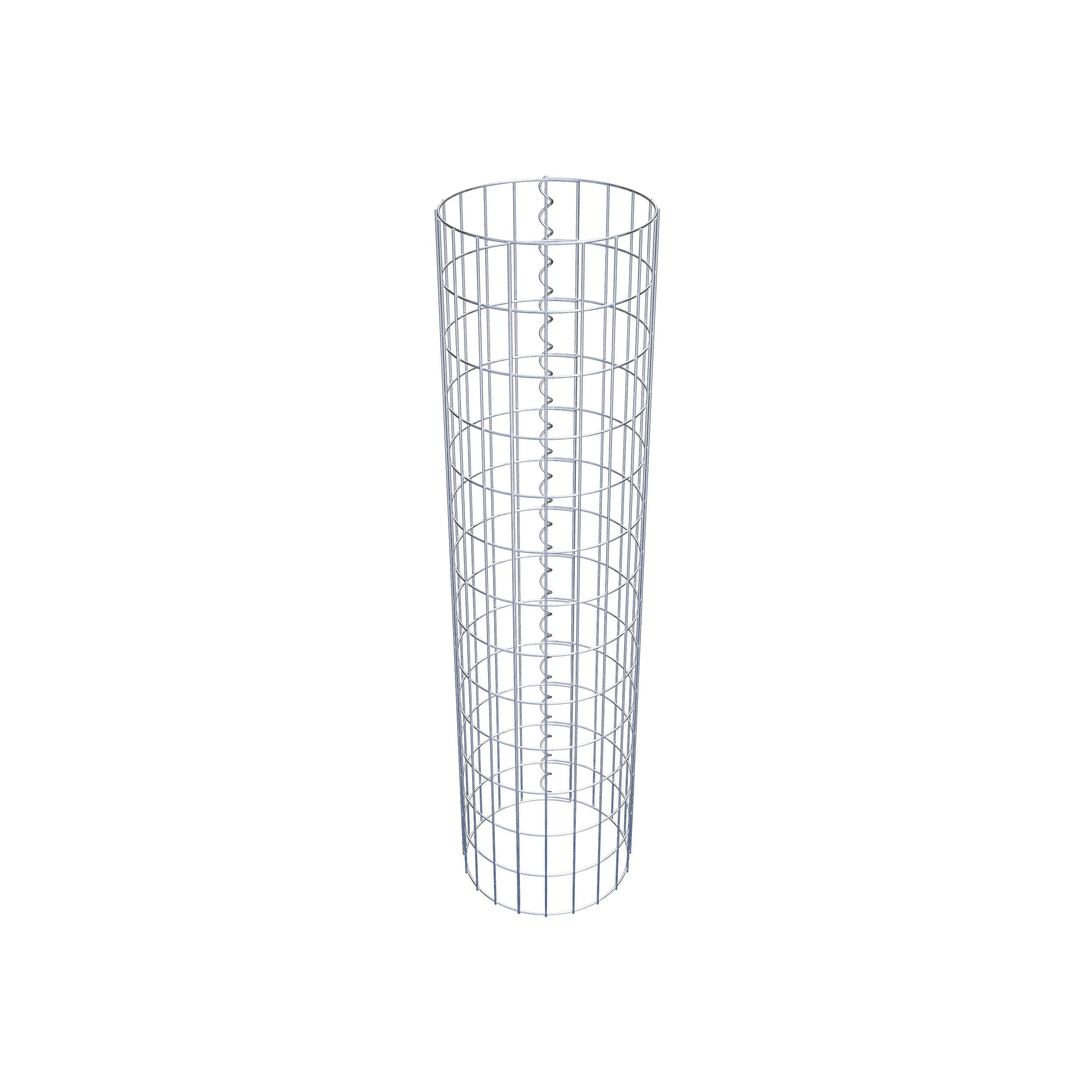 Colonne gabion diamètre 32 cm, MW 5 x 10 cm ronde