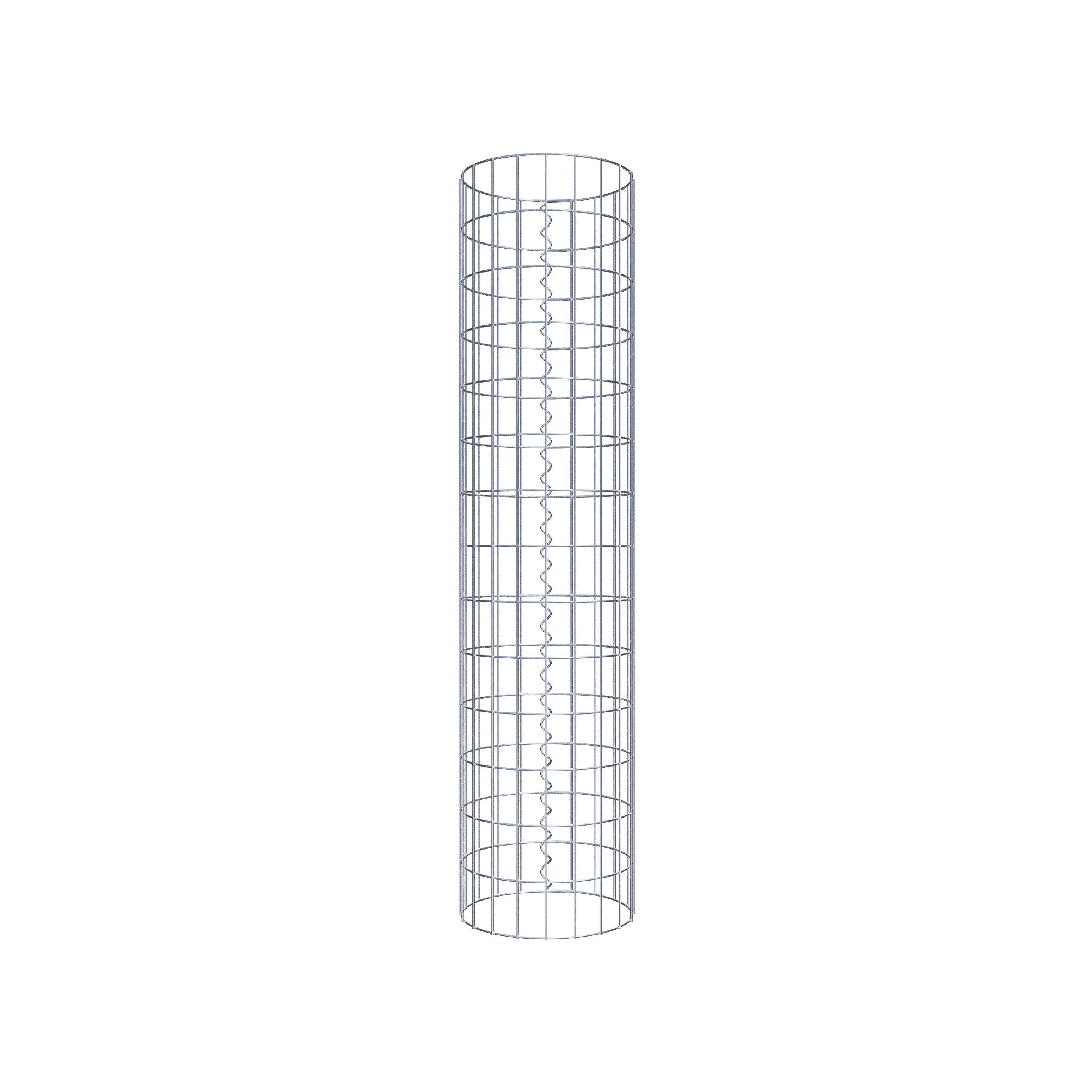 Colonne gabion diamètre 32 cm, MW 5 x 10 cm ronde