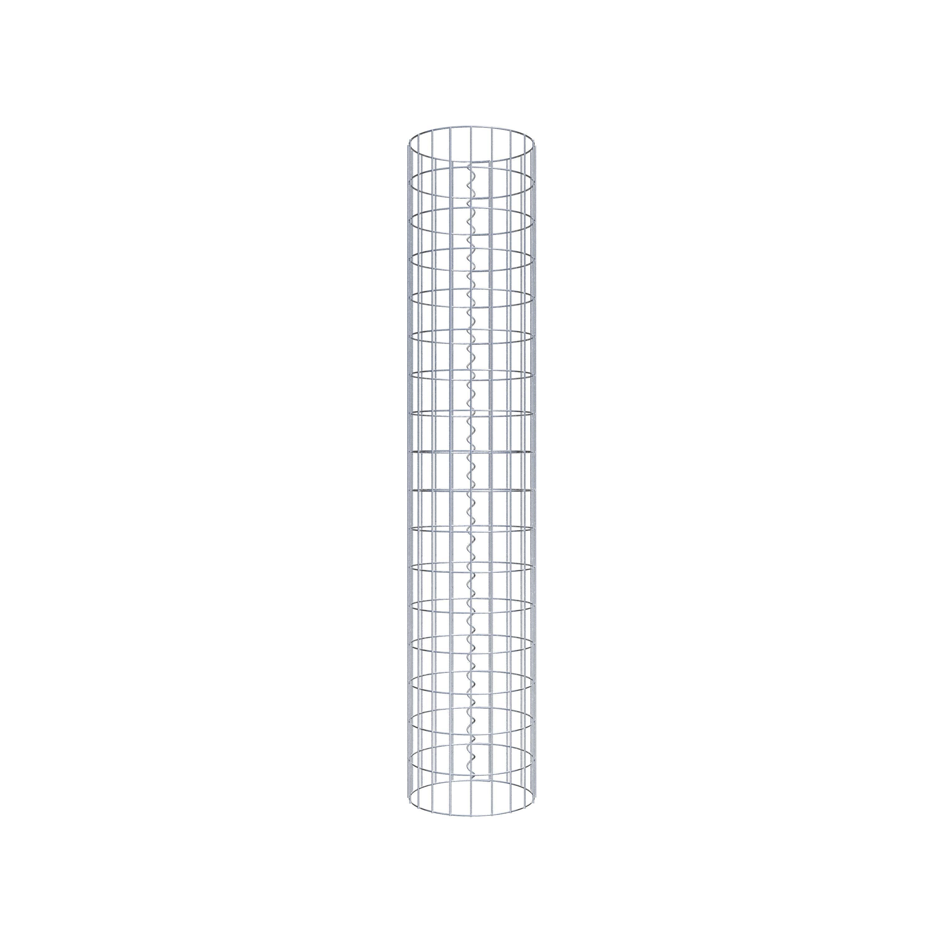 Colonne gabion diamètre 32 cm, MW 5 x 10 cm ronde