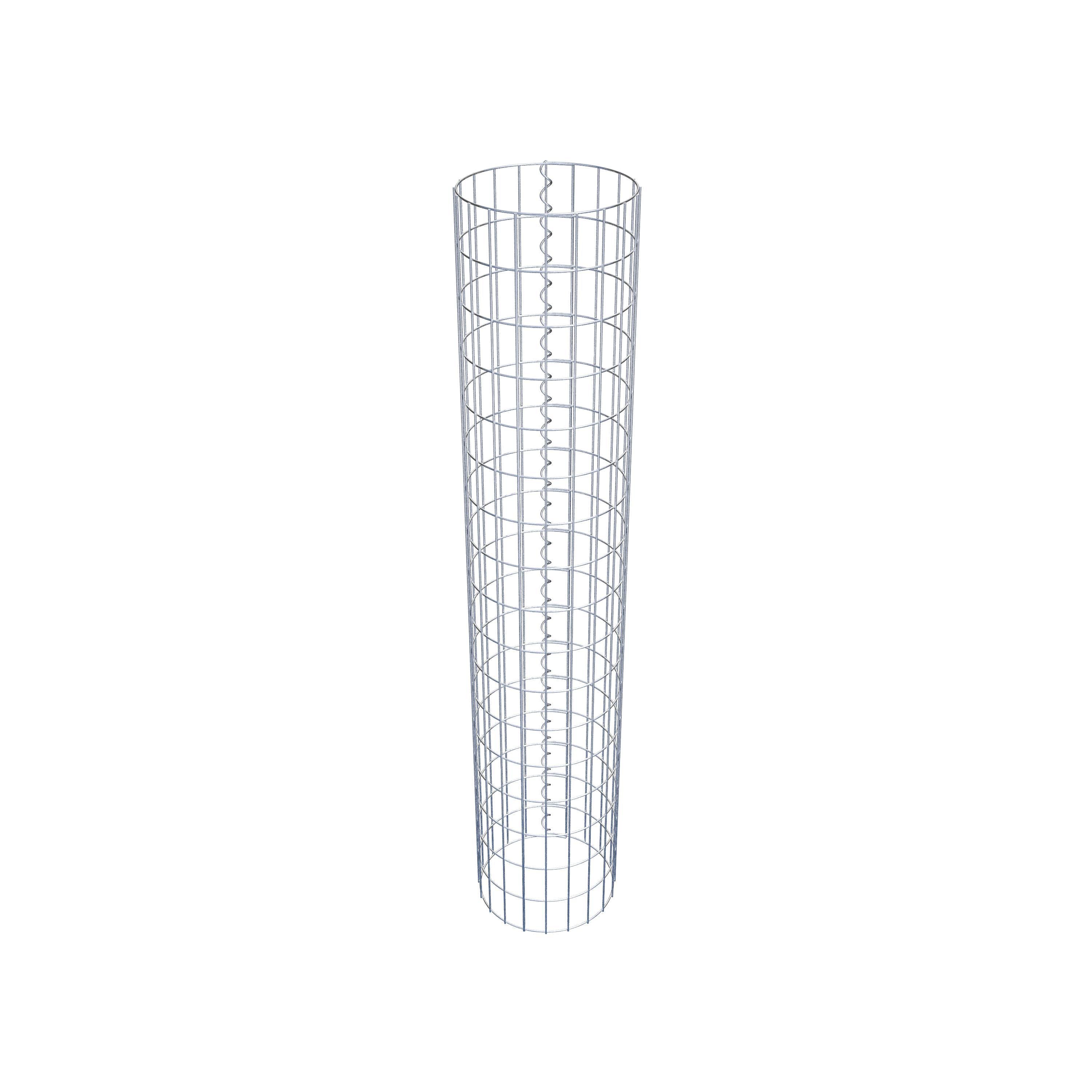 Colonne gabion diamètre 32 cm, MW 5 x 10 cm ronde