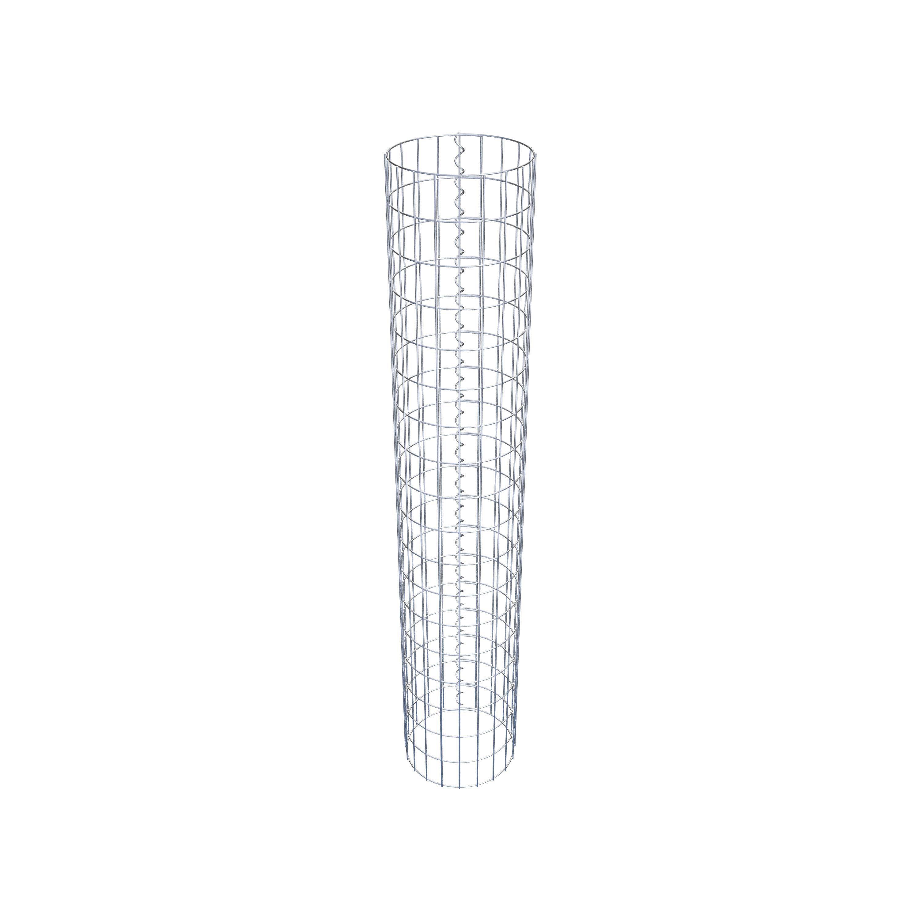 Colonne gabion diamètre 32 cm, MW 5 x 10 cm ronde