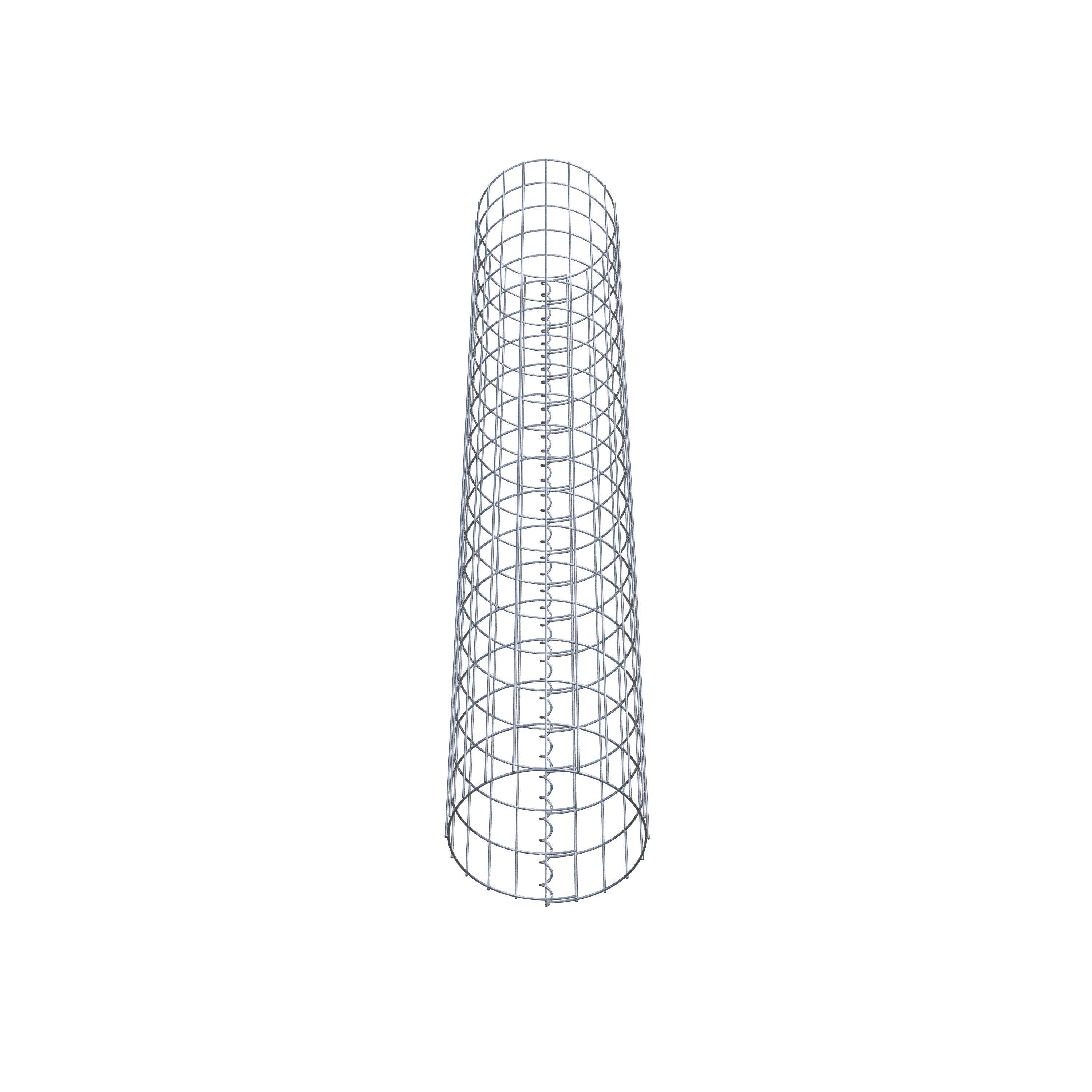 Colonne gabion diamètre 32 cm, MW 5 x 10 cm ronde