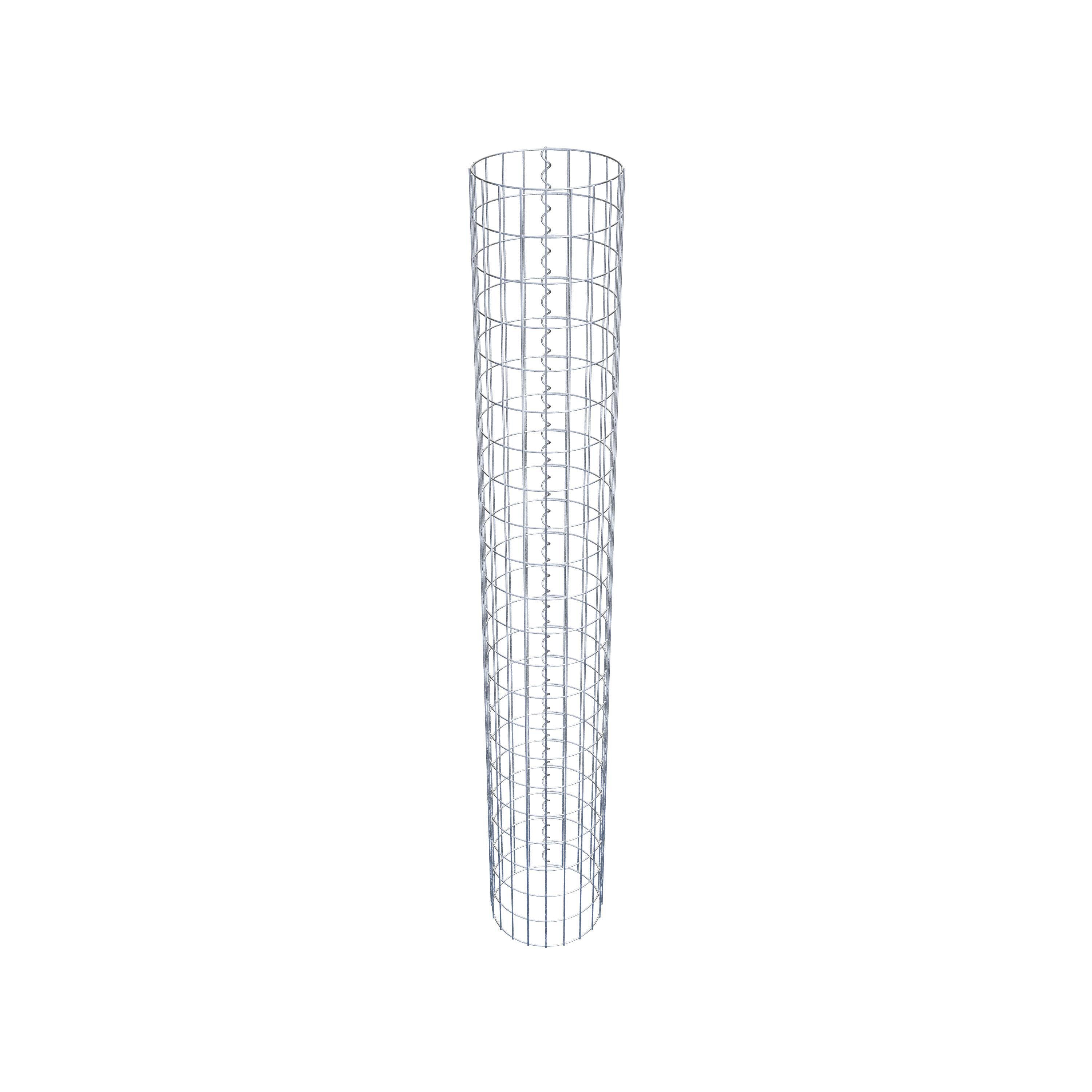 Colonne gabion diamètre 32 cm, MW 5 x 10 cm ronde