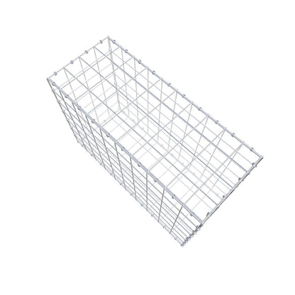 Gabion 100 cm x 70 cm x 40 cm (L x H x P), mailles 10 x 10 cm, anneau en spirale