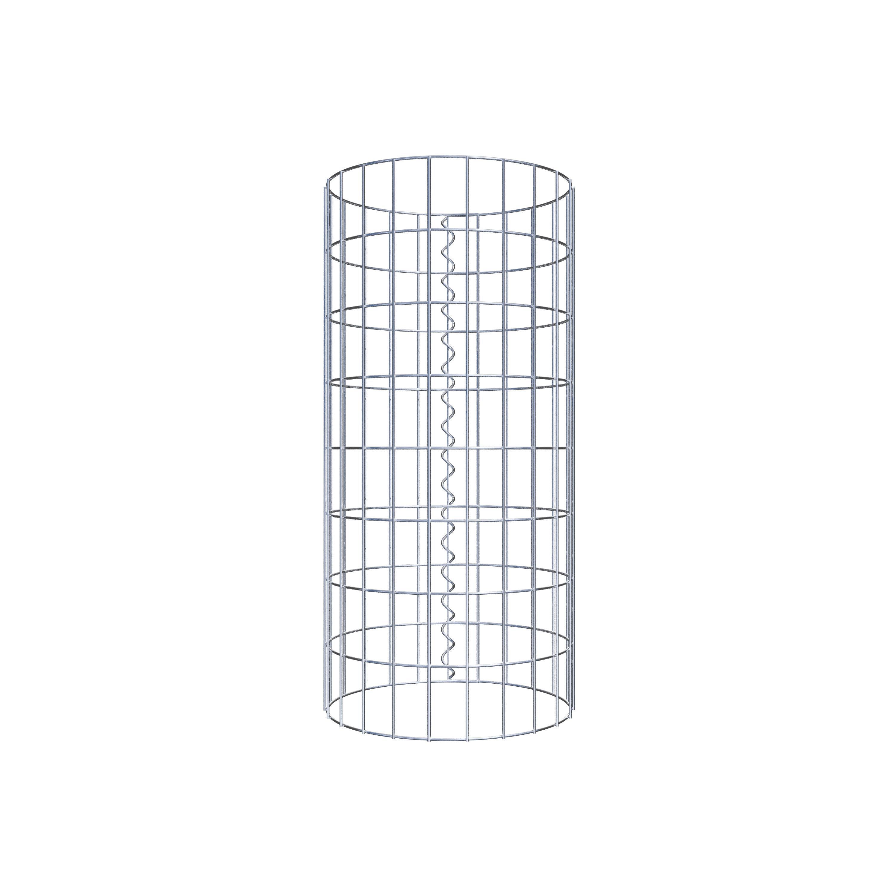 Colonne gabion diamètre 37 cm, MW 5 x 10 cm ronde