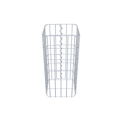 Gabionpelare 27 x 27 cm, MW 5 x 10 cm kvadrat