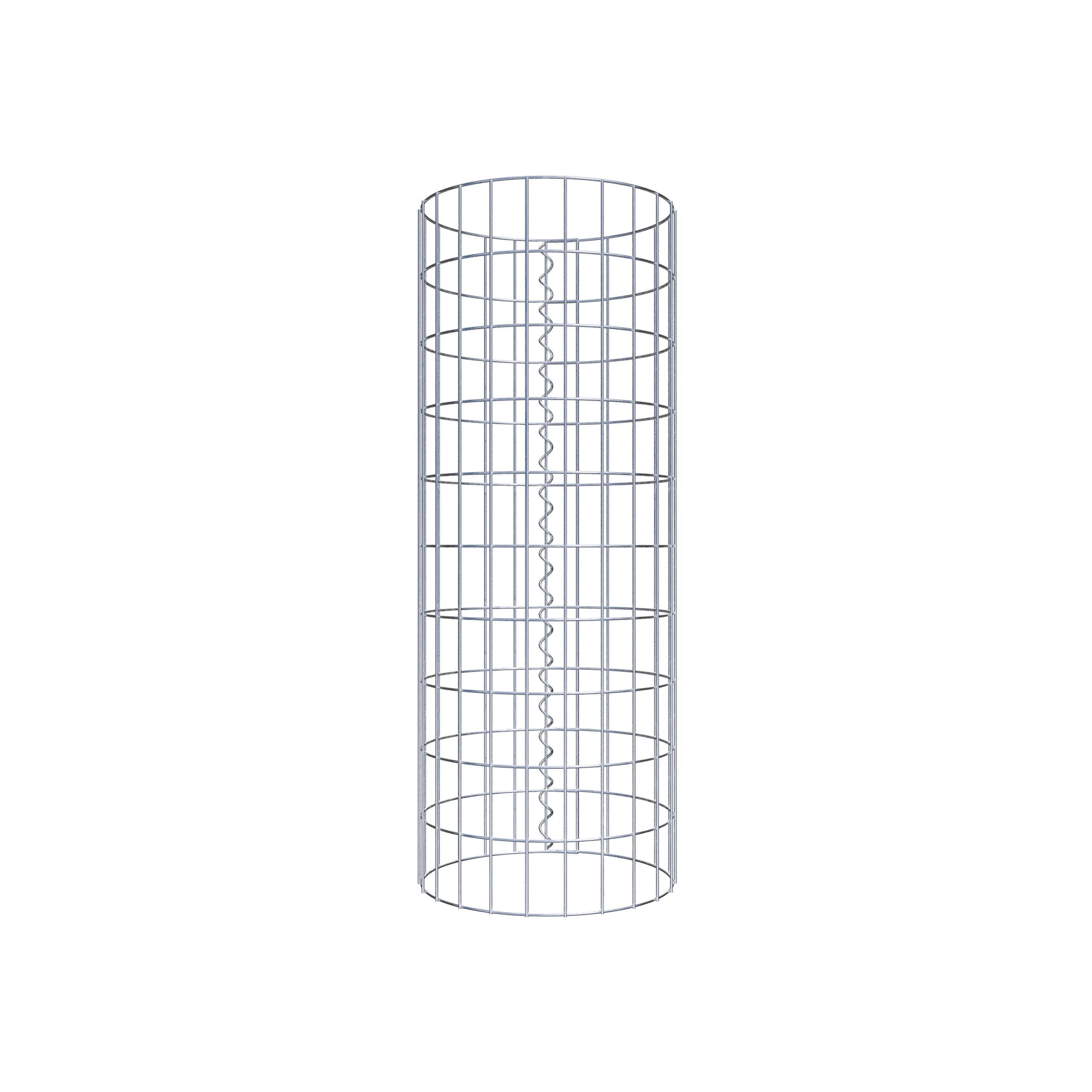 Colonne gabion diamètre 37 cm, MW 5 x 10 cm ronde