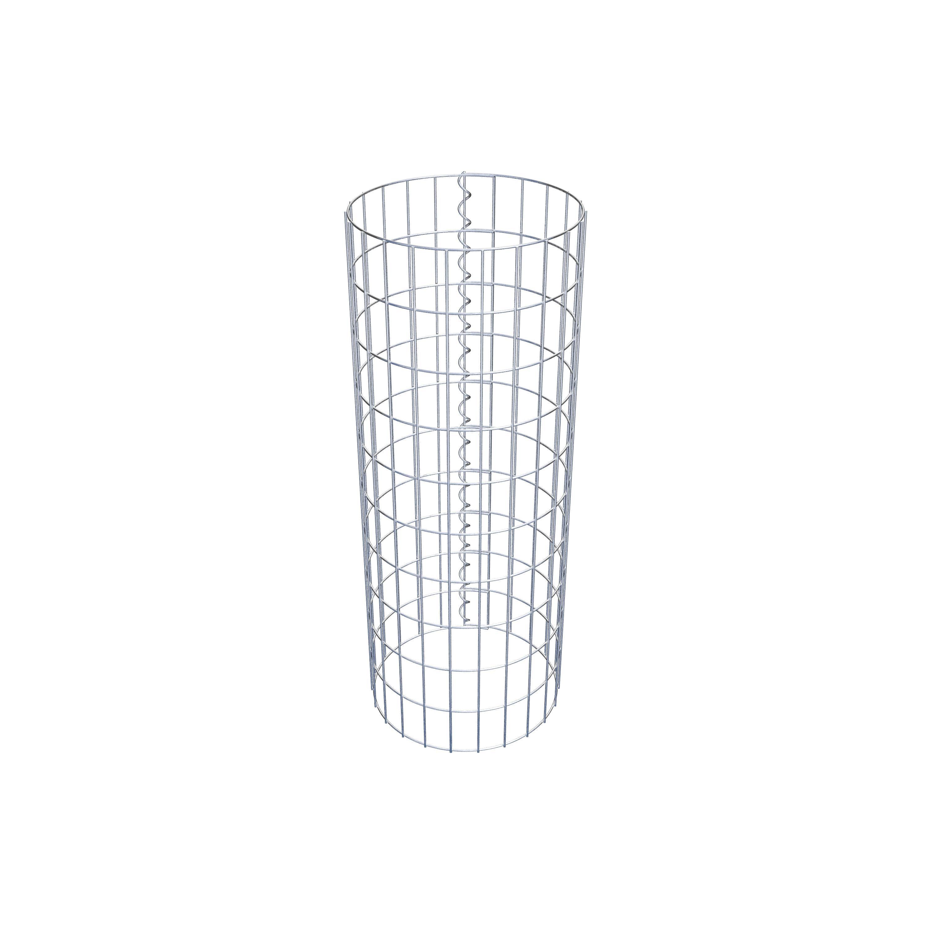 Colonne gabion diamètre 37 cm, MW 5 x 10 cm ronde