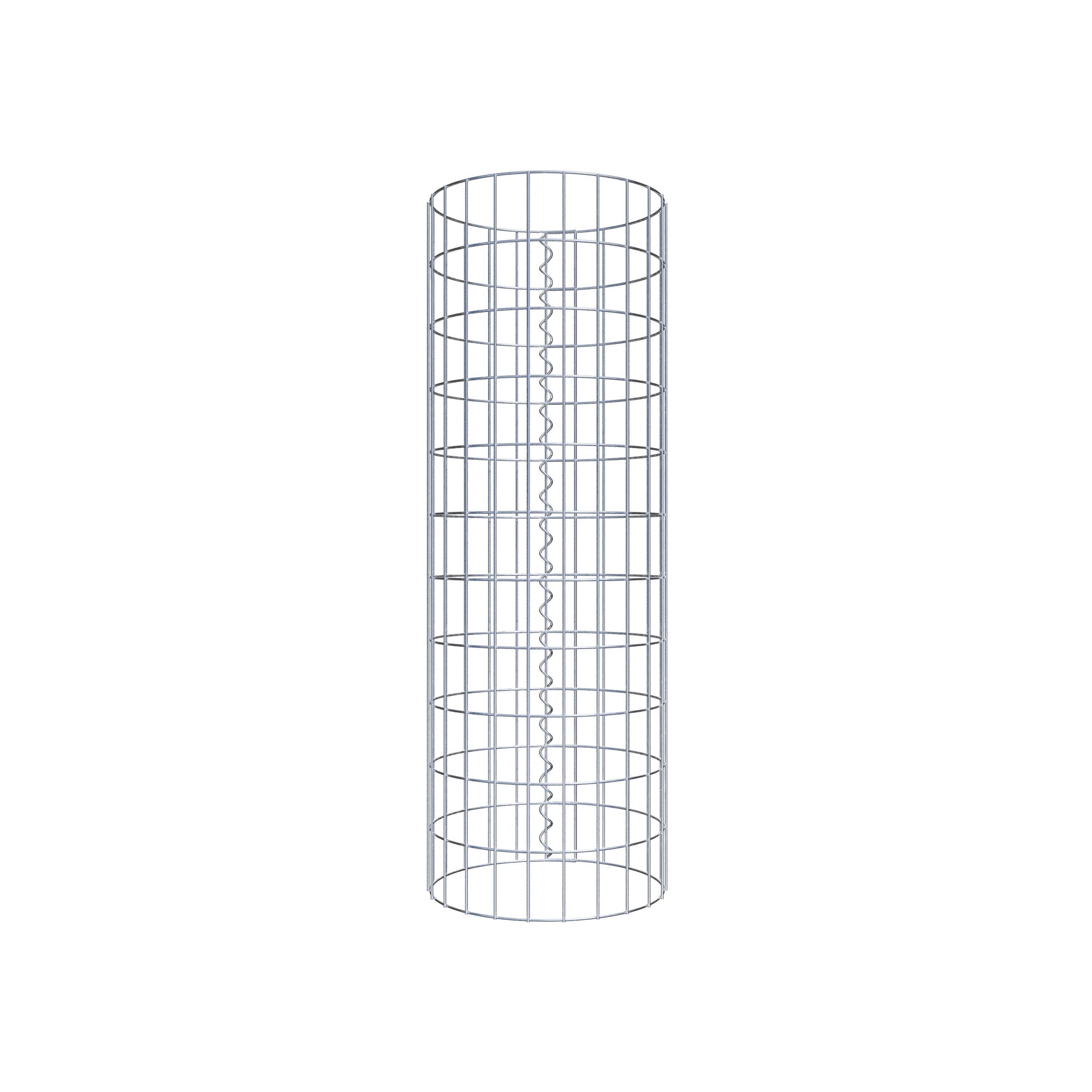 Colonne gabion diamètre 37 cm, MW 5 x 10 cm ronde