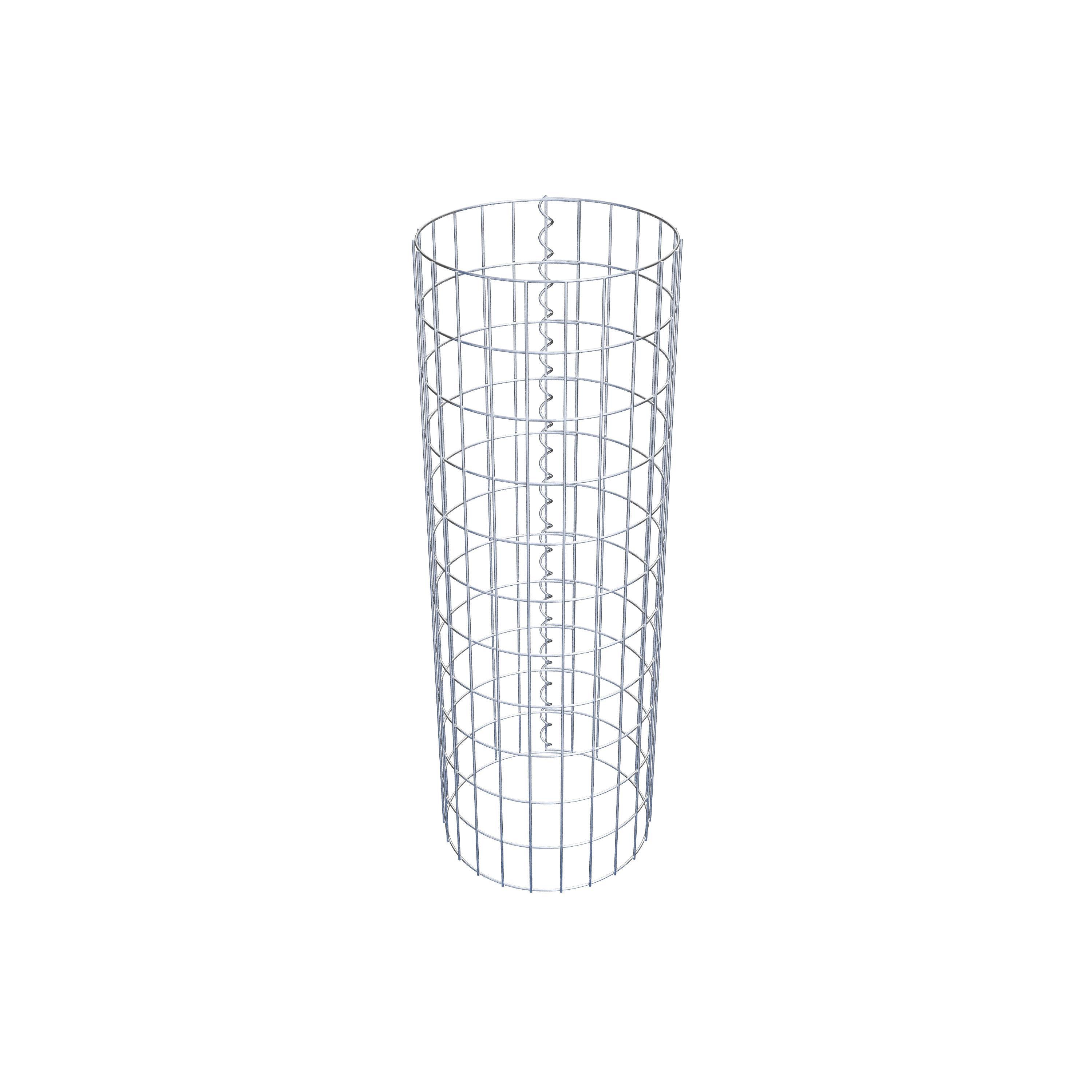 Colonne gabion diamètre 37 cm, MW 5 x 10 cm ronde