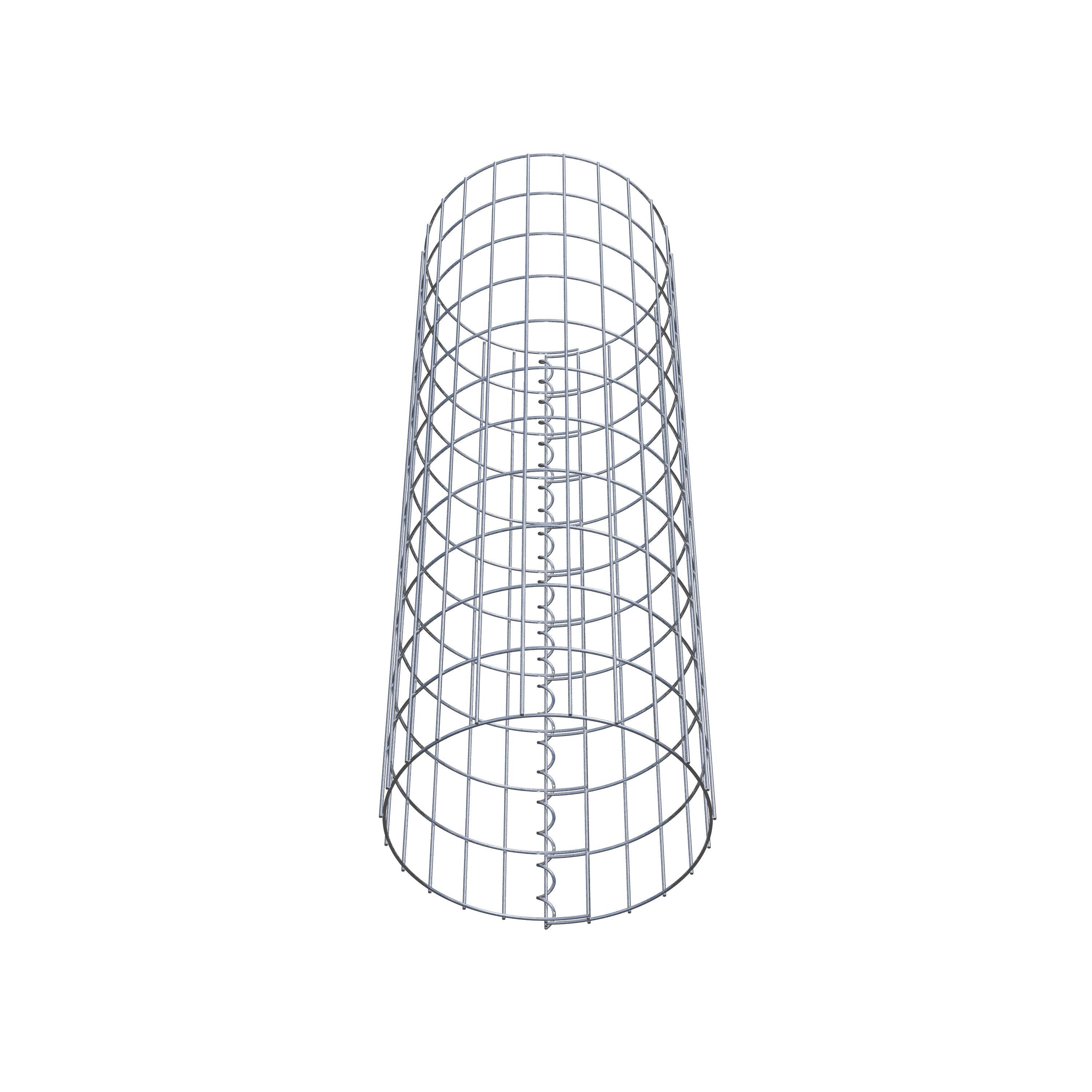 Colonne gabion diamètre 37 cm, MW 5 x 10 cm ronde