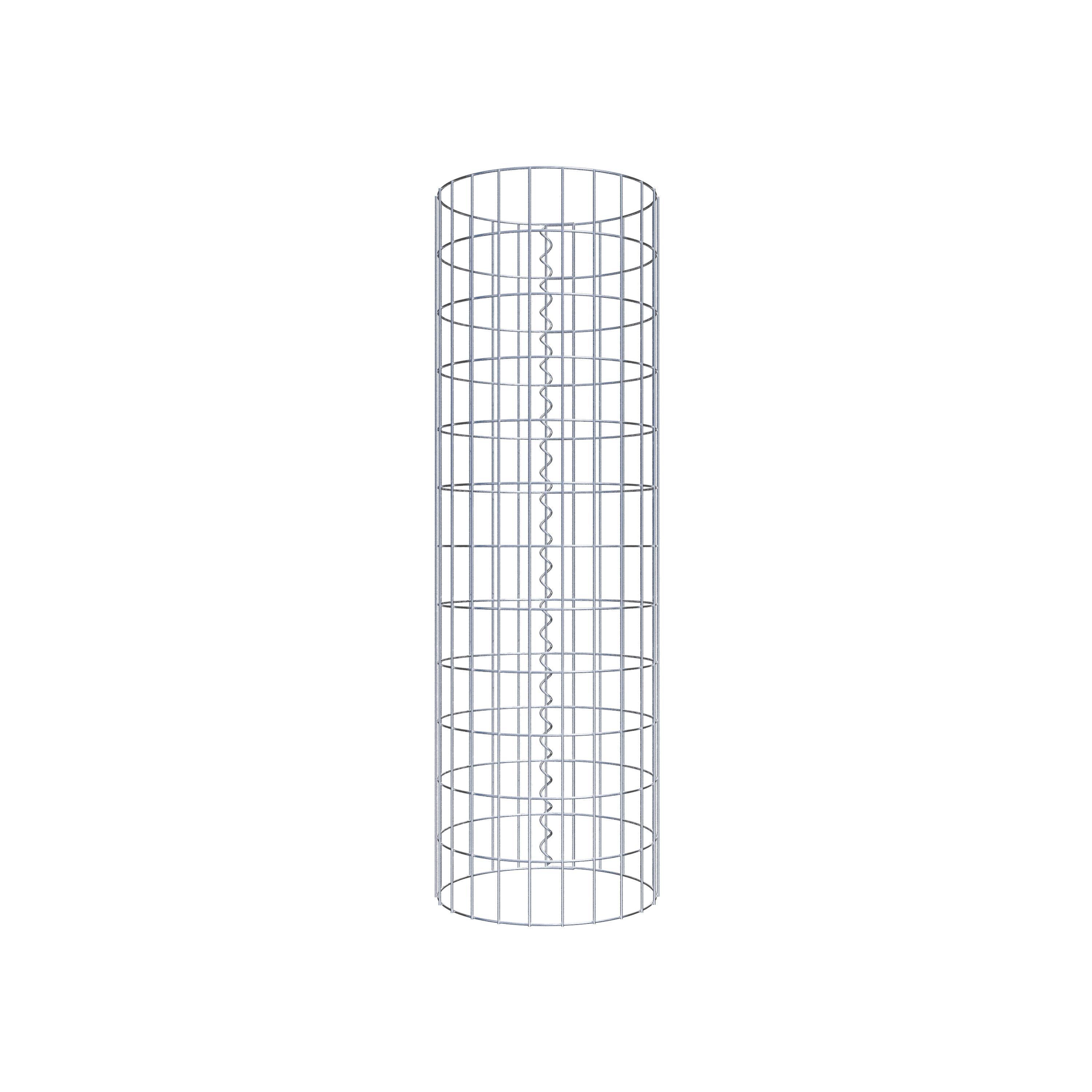 Colonne gabion diamètre 37 cm, MW 5 x 10 cm ronde