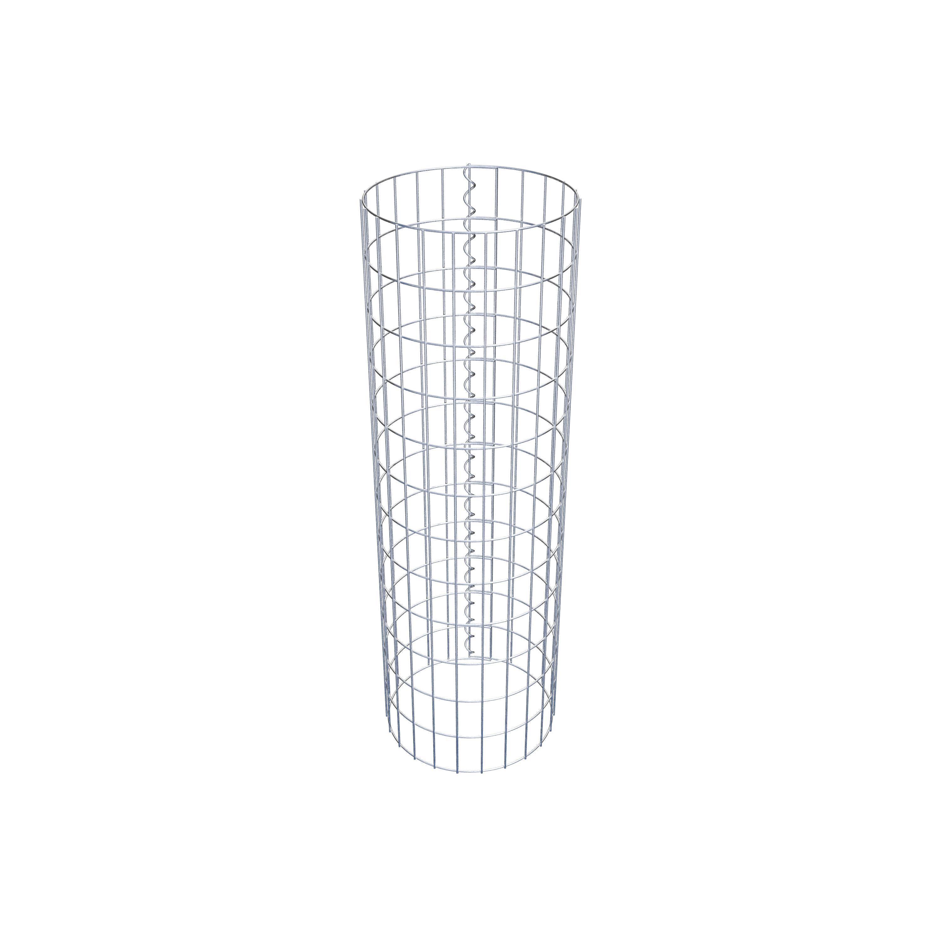 Colonne gabion diamètre 37 cm, MW 5 x 10 cm ronde