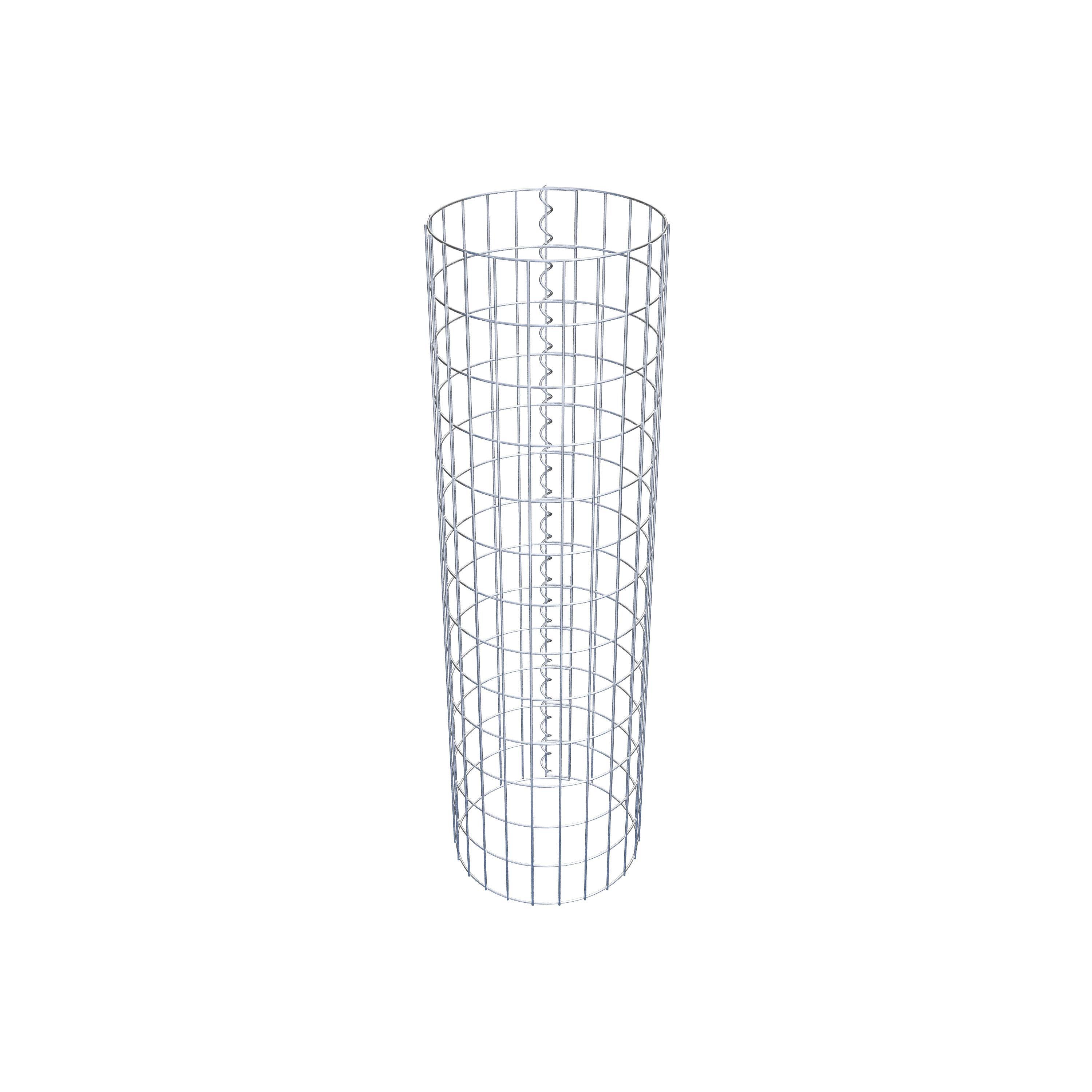 Colonne gabion diamètre 37 cm, MW 5 x 10 cm ronde