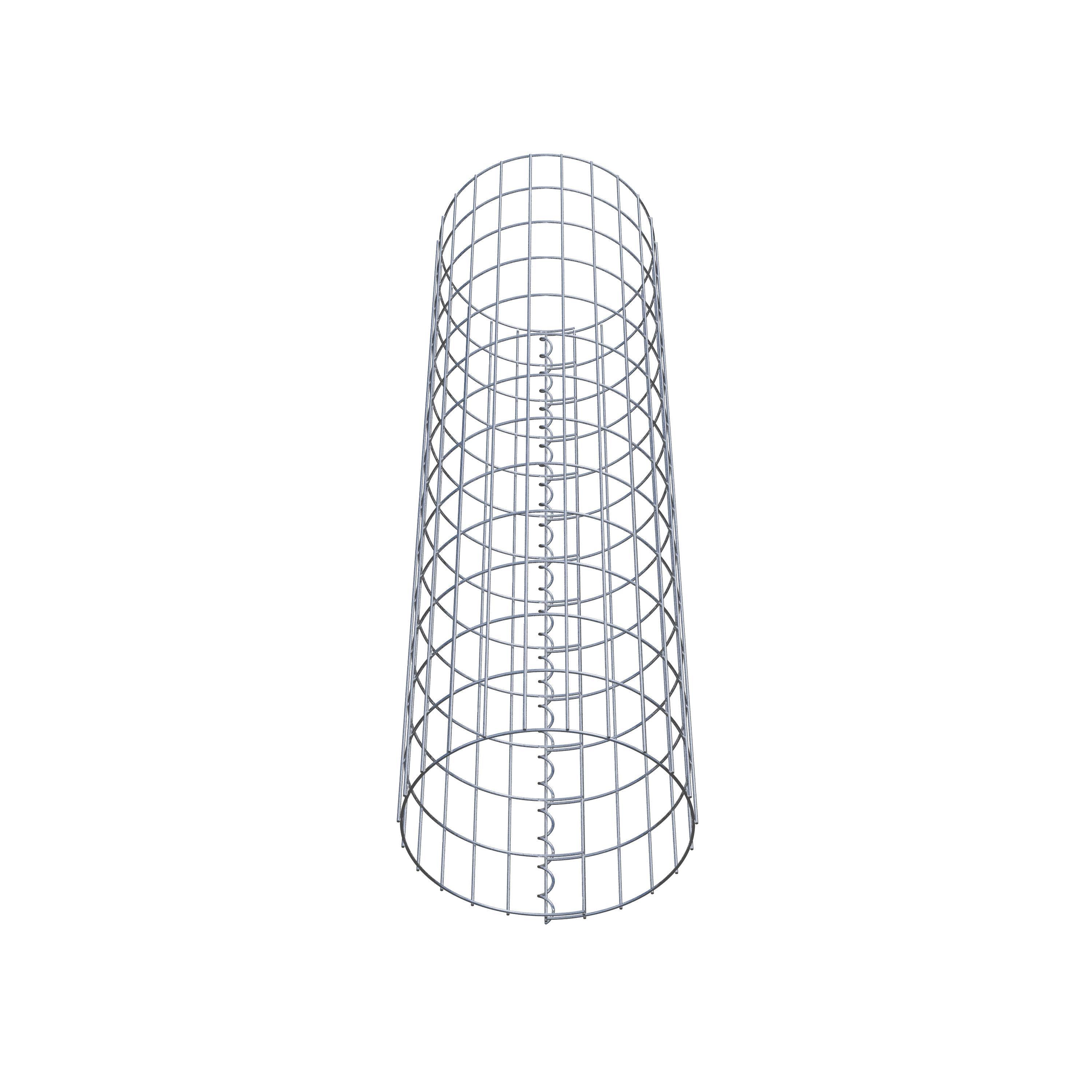 Colonne gabion diamètre 37 cm, MW 5 x 10 cm ronde